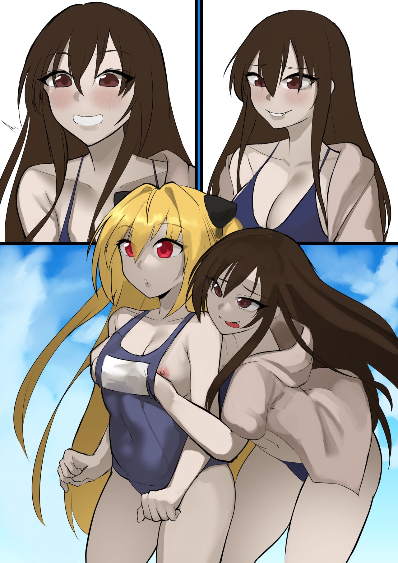 【tsfsingularity】Yui Kotegawa swapped!? (入れ替わり) image number 9