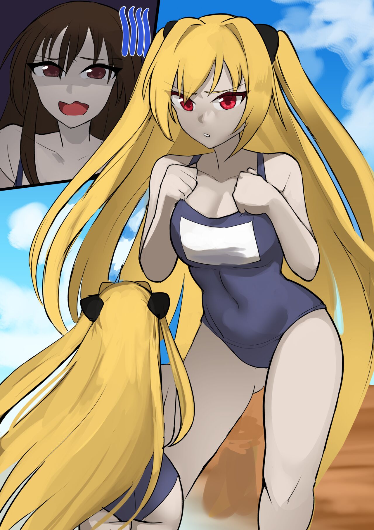 【tsfsingularity】Yui Kotegawa swapped!? (入れ替わり) image number 10