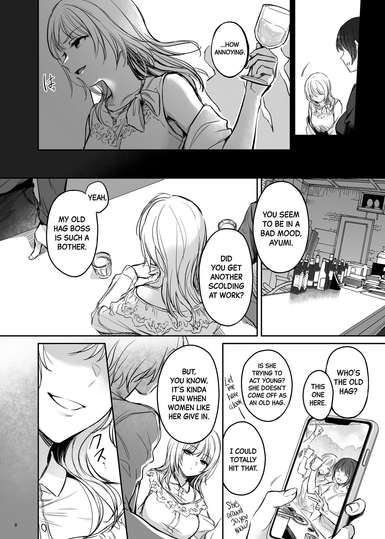 [Smile Foran Company. (Mutsuki, Yukihito)] Zoku Zoku Wakarase ~High Spec OL wa Ayumi no Omocha~ | Correction Further Continued ~The High-spec Office Lady is Ayumi's Plaything~ [English] [Black Grimoires] [Digital] image number 8