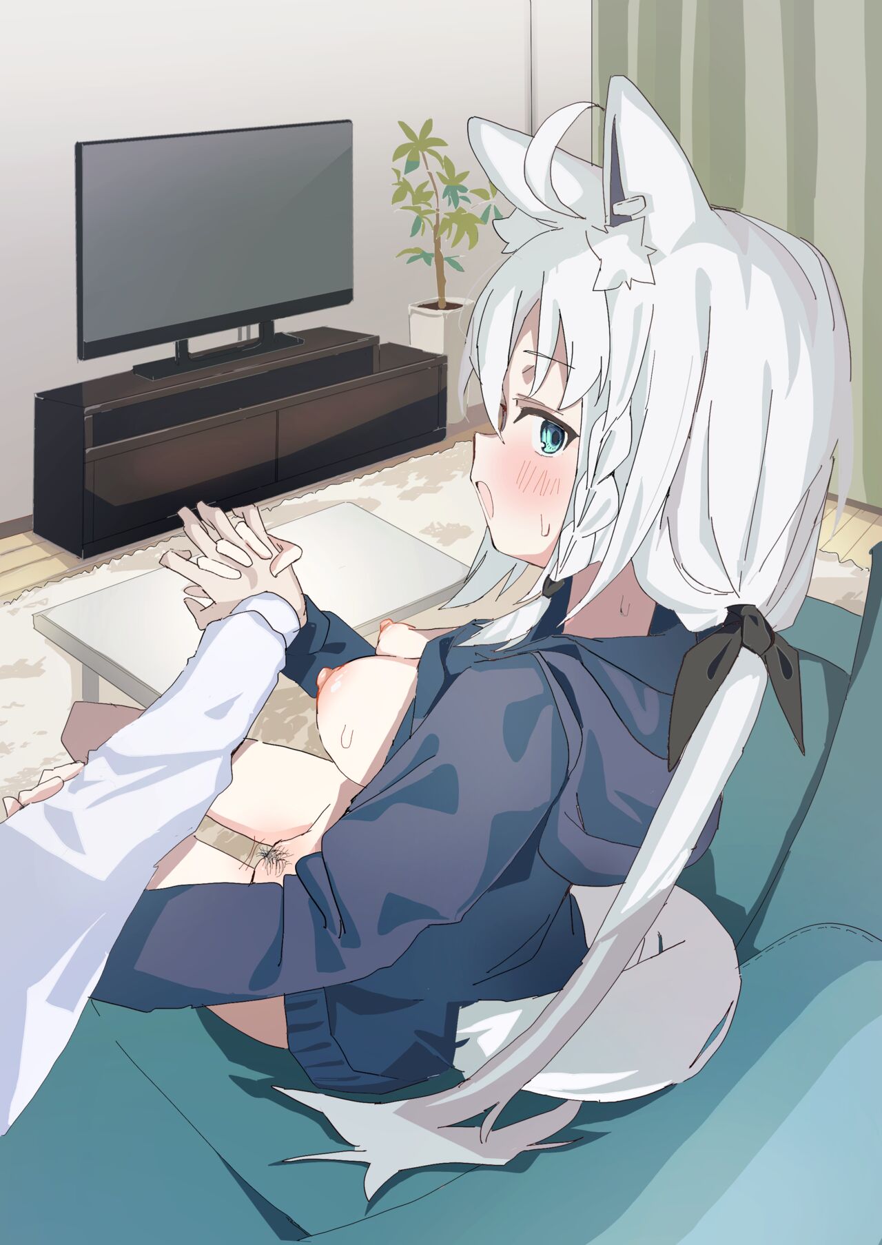 [Oden Soumen (Soumen)] Dousei Shirakami Gainen (Shirakami Fubuki) [Chinese] [Digital] 이미지 번호 41