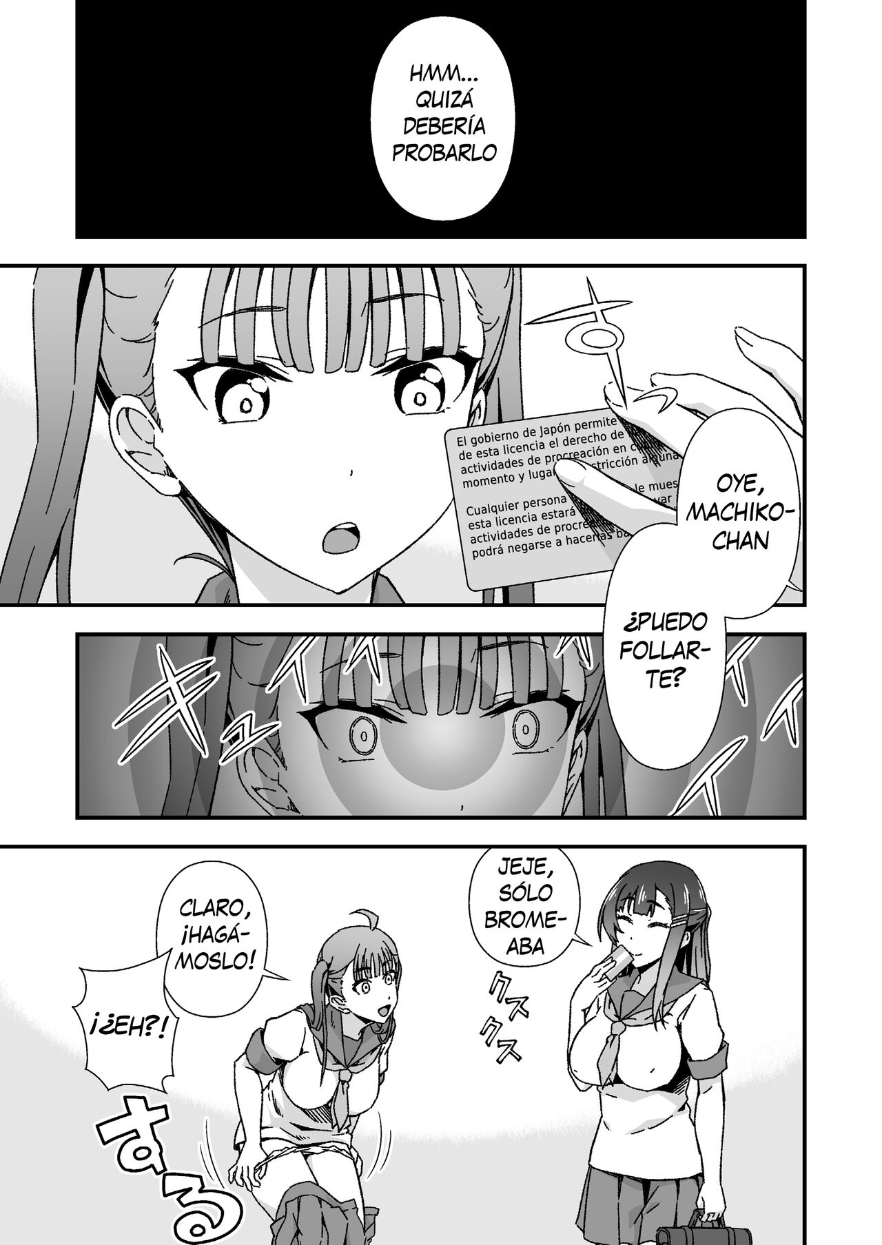 [Doku Tonkotsu Niku Dorei (Tanohito)] Futanari-chan Haramasex Kyokashou o Hirou - La futanari que encontró una licencia para preñar [Spanish] [MFT-Team] numero di immagine  5