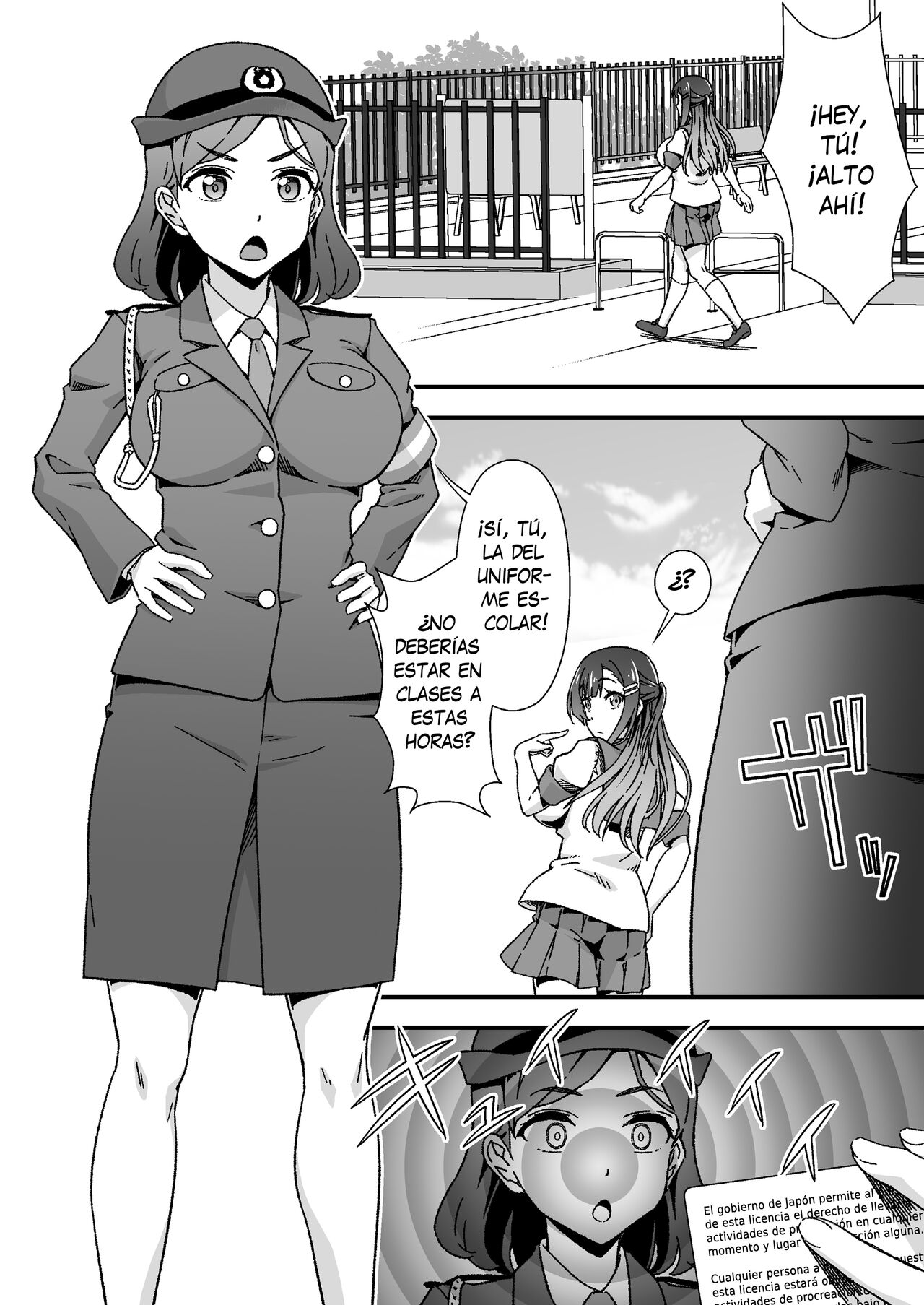 [Doku Tonkotsu Niku Dorei (Tanohito)] Futanari-chan Haramasex Kyokashou o Hirou - La futanari que encontró una licencia para preñar [Spanish] [MFT-Team] numero di immagine  24