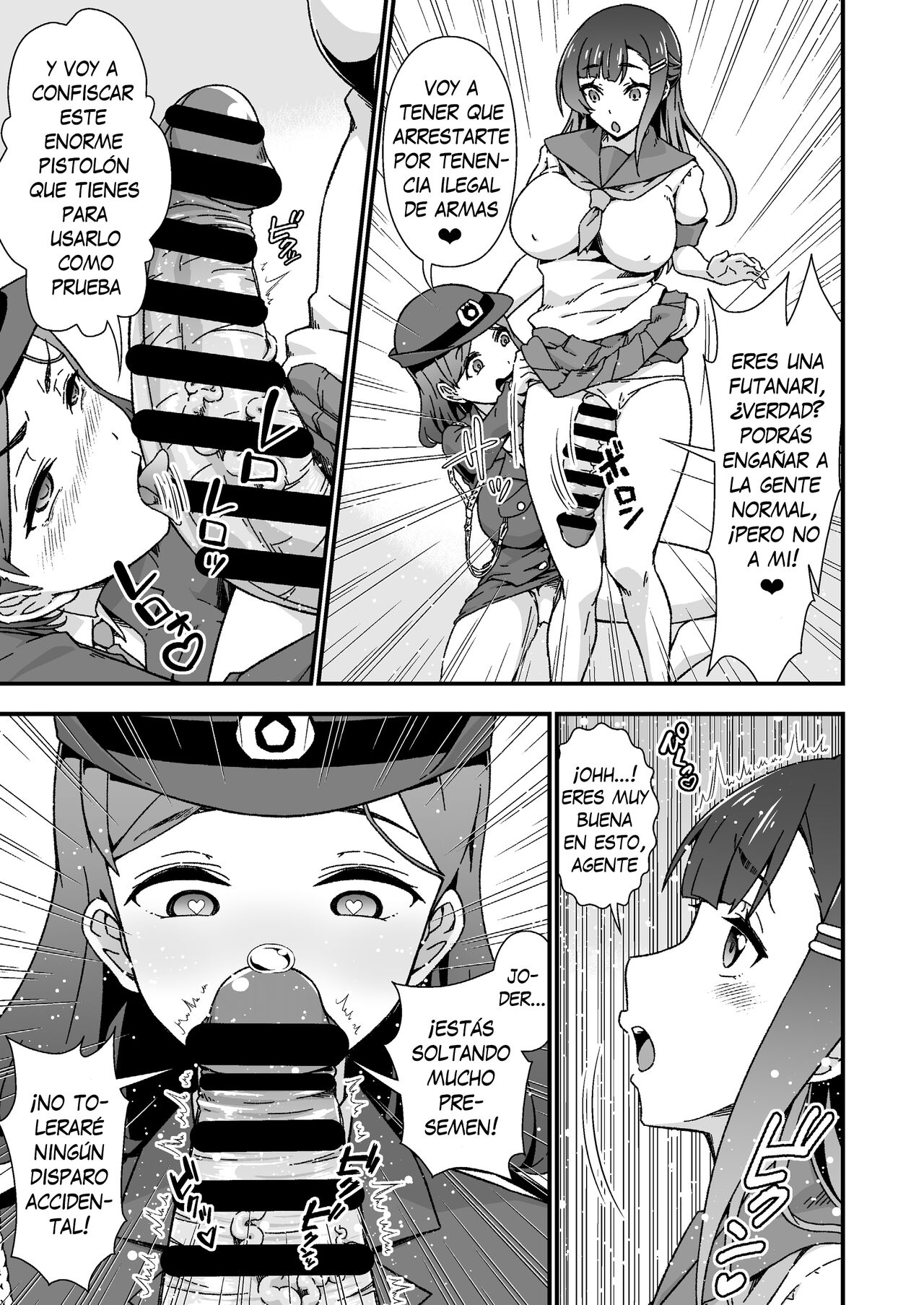 [Doku Tonkotsu Niku Dorei (Tanohito)] Futanari-chan Haramasex Kyokashou o Hirou - La futanari que encontró una licencia para preñar [Spanish] [MFT-Team] numero di immagine  25