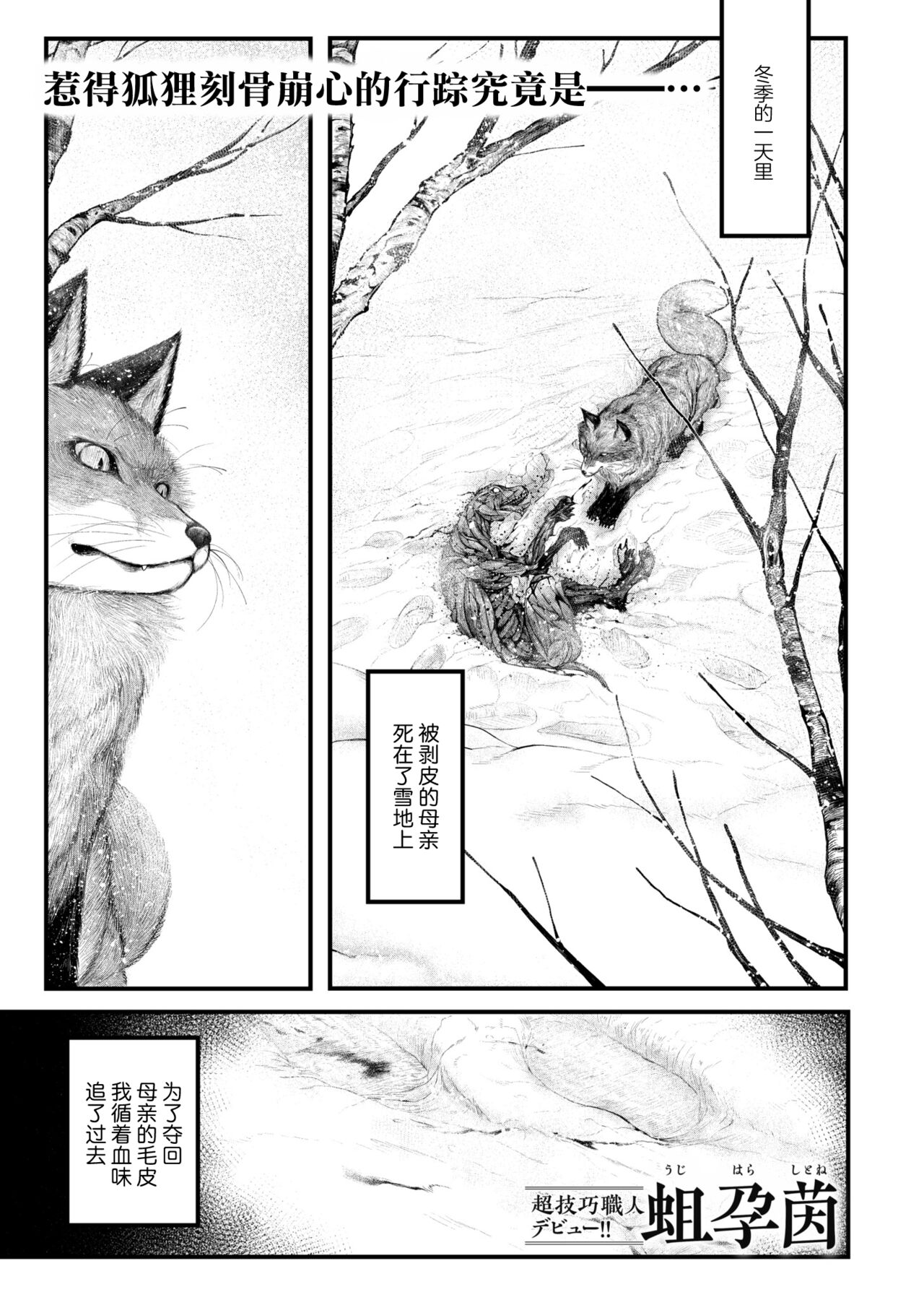 [Ujihara Sitone] Kitsune No Ishugaeshi | 狐狸的洗雪通负  (COMIC Kaien VOL.10) [Chinese] [驴子汉化组] [Digital] première image