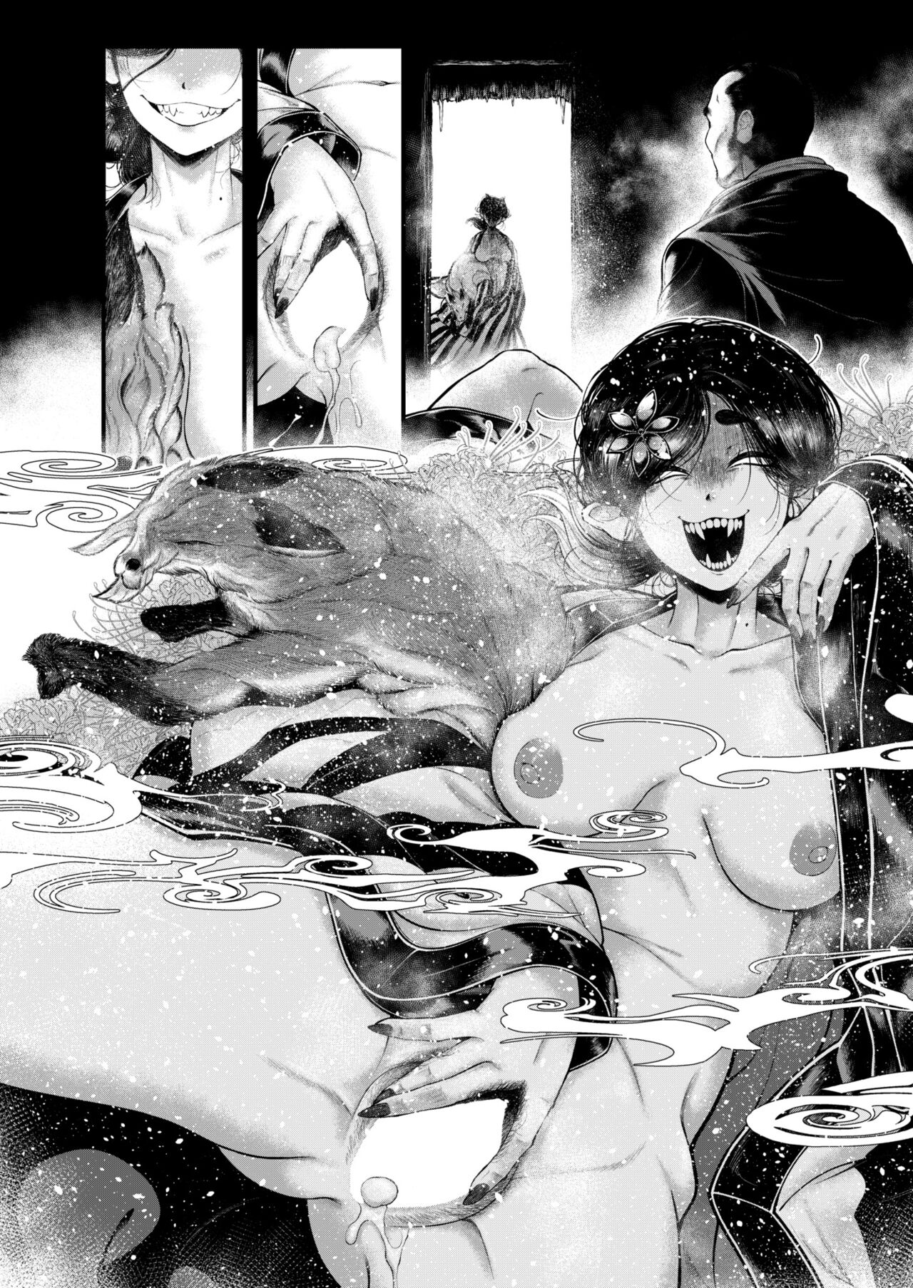 [Ujihara Sitone] Kitsune No Ishugaeshi | 狐狸的洗雪通负  (COMIC Kaien VOL.10) [Chinese] [驴子汉化组] [Digital] 28eme image