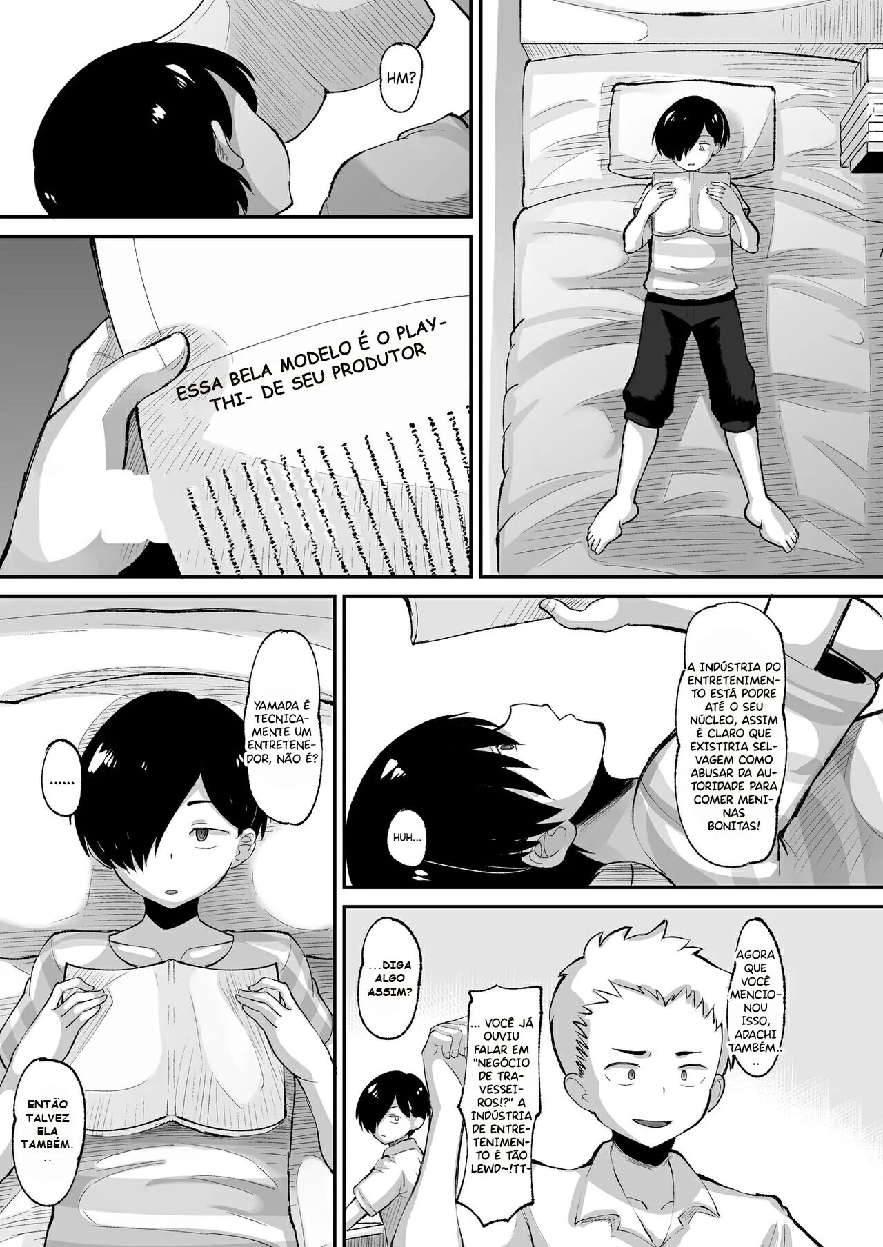 [AMP (Norakuro Nero)] Yamada wa Sonna Koto Shinai (Boku no Kokoro no Yabai Yatsu) [Portuguese-BR] [Digital] numero di immagine  3