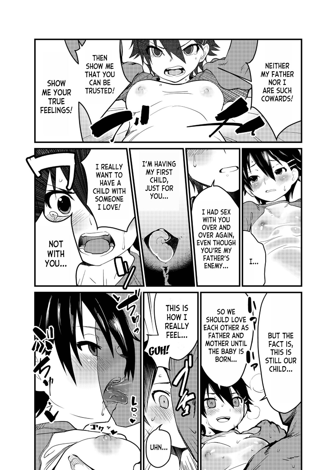 [Wanpaku Shoujo (2=8)] Boku ga Chichi no Kataki to Sex Suru Riyuu [English] [desudesu] [Digital] Bildnummer 17