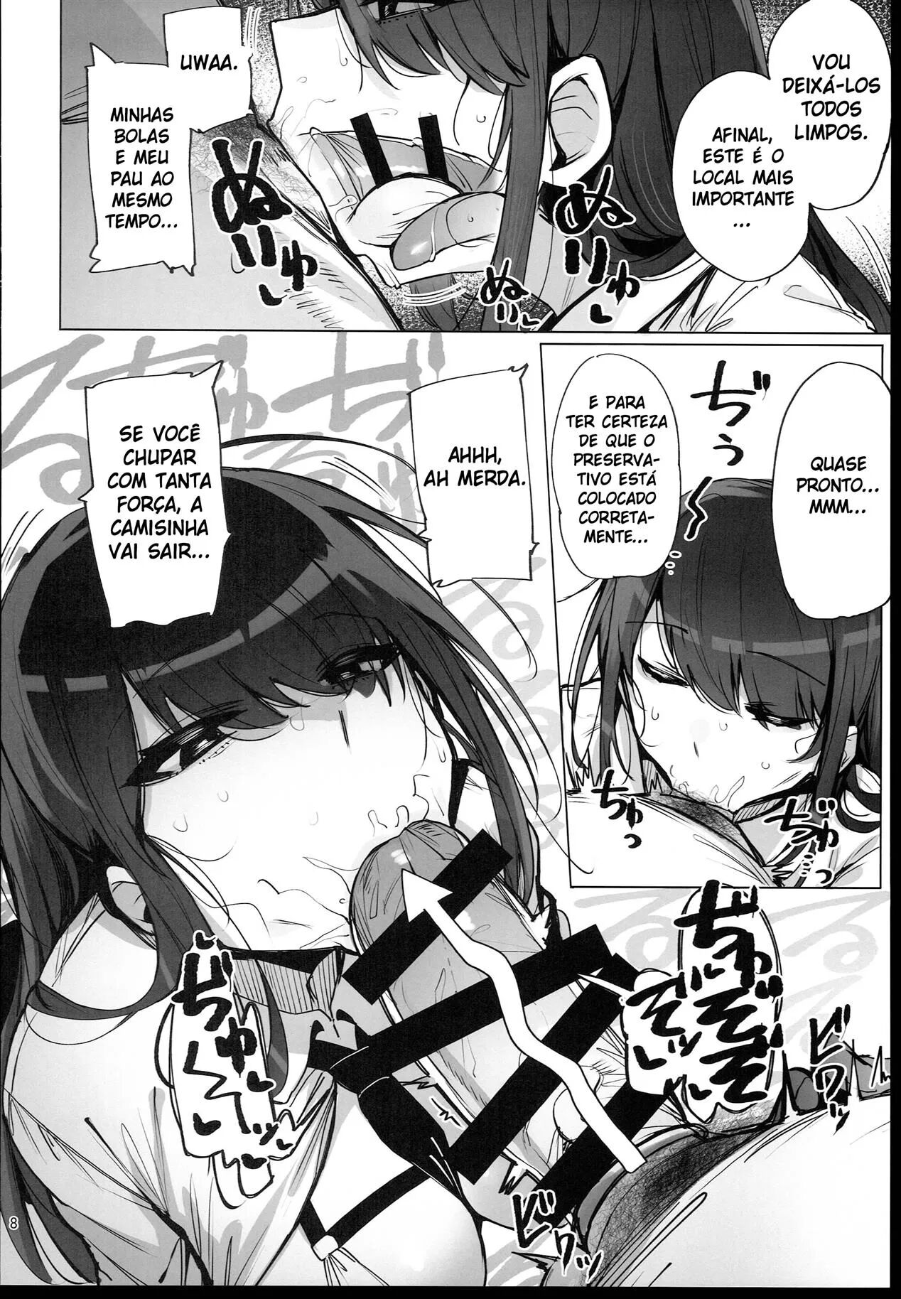 (C102) [wakamaker (wakamesan)] Anata no Semen Kaishuu Shimasu | Estou Aqui Para Coletar Seu Sêmen [Portuguese-BR] image number 9