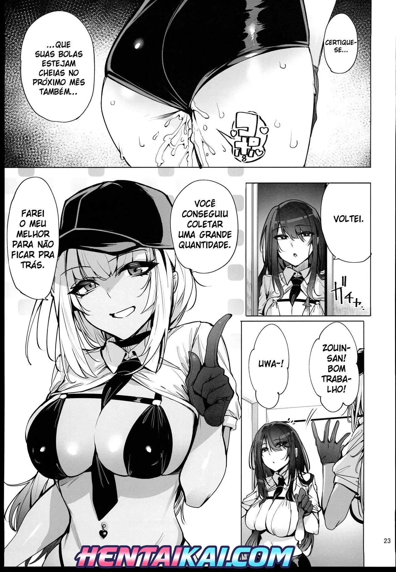 (C102) [wakamaker (wakamesan)] Anata no Semen Kaishuu Shimasu | Estou Aqui Para Coletar Seu Sêmen [Portuguese-BR] image number 24