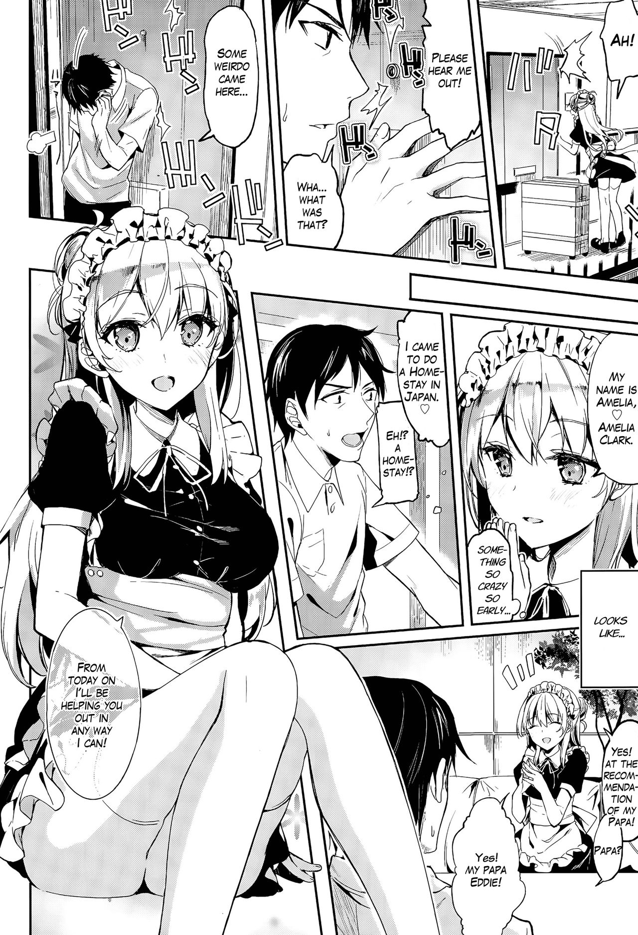 [Kawaisounako] Home Maid (COMIC Tenma 2015-08) [English] image number 2