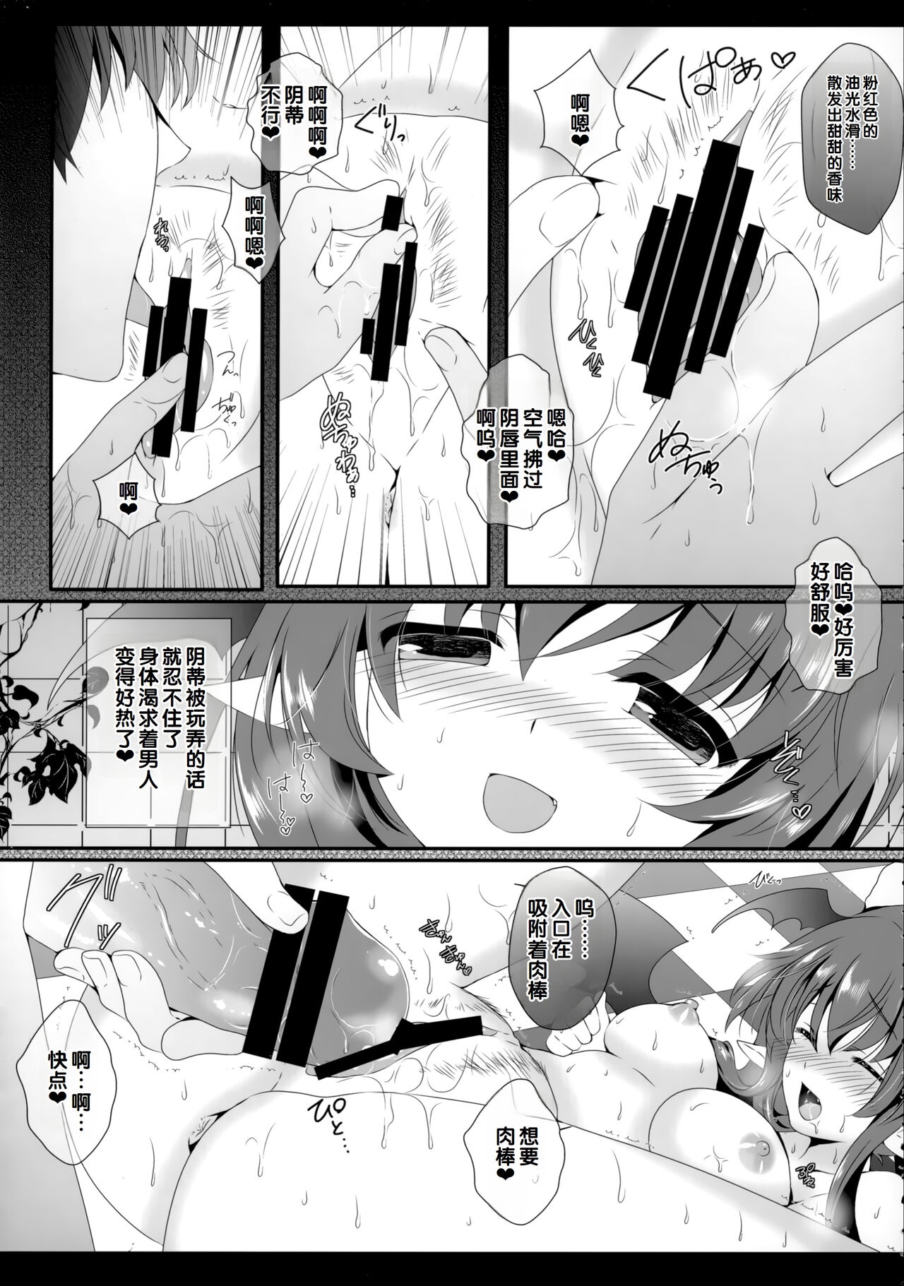 (C85) [Setoran (Itou Seto, Tanno Ran)] silhouette silhouette (Touhou Project) [CHINESE] [甜族星人赞助汉化] 8eme image