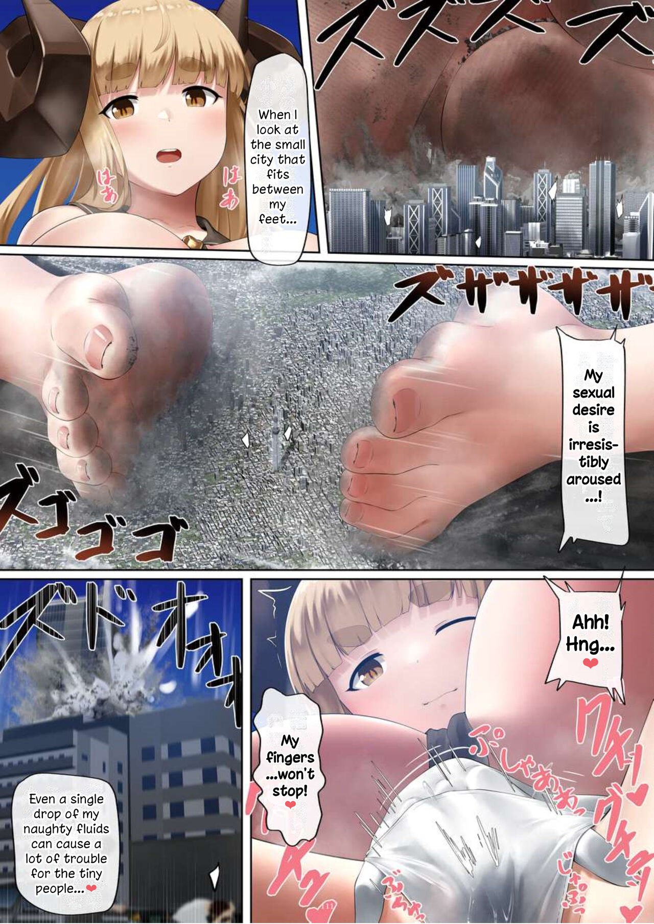 [CalmBlue (rakiA)] Bonnou Hitsuji Kaijuu Giga Anila!! | Sheep Kaiju with Worldly Desires Giga Anila!! (Granblue Fantasy) (Tenshin Ranman Gigantic Extreme 8th) [English] [Digital] Bildnummer 9