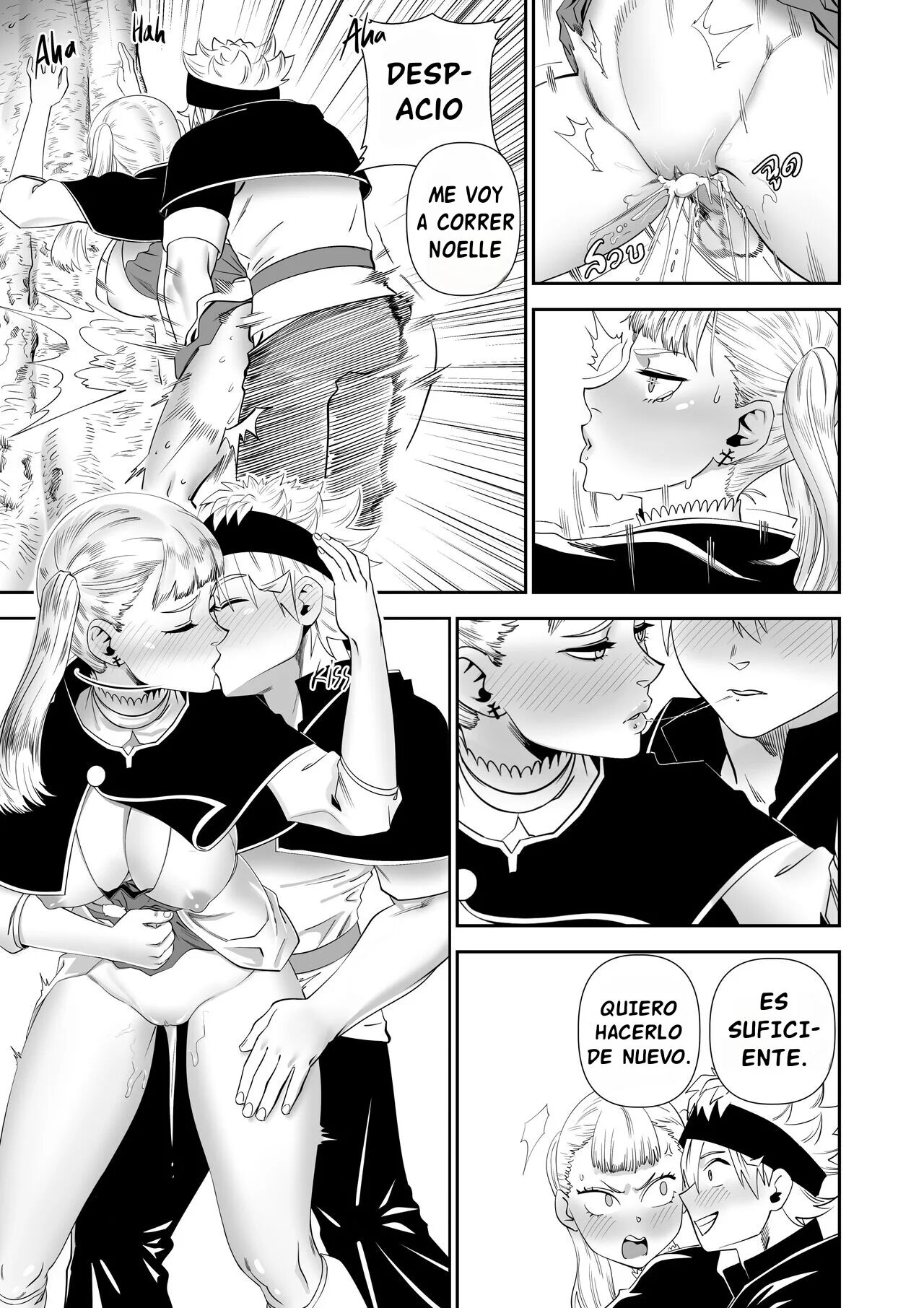 [Black7] BLACK CLOVER PORN BOOK (Black Clover) [Spanish] [El Super Saiyan Pajero] imagen número 23