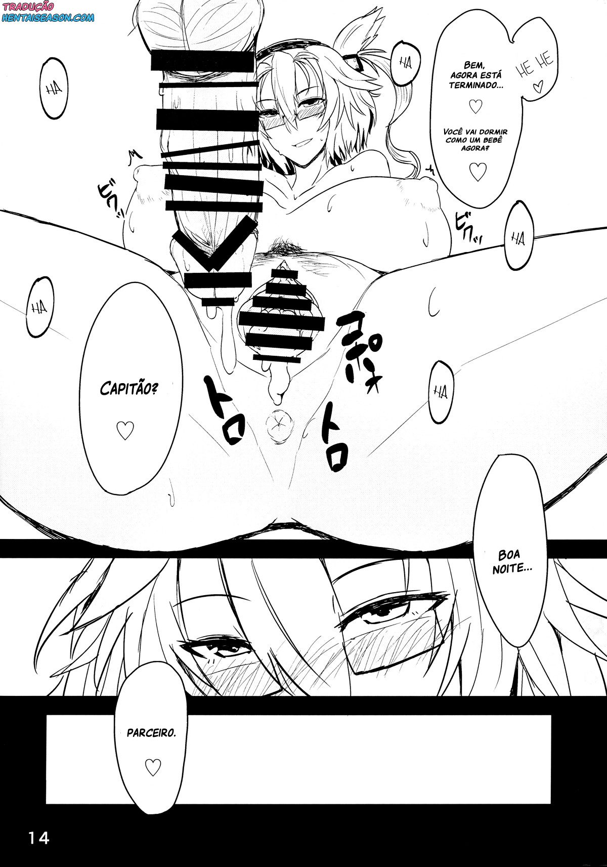 (C88) [Nabeyashiki (Nabeshiki)] Musashi-san no Sukebe Hon (Kantai Collection -KanColle-) [Portuguese-BR] [Hentai Season] 图片编号 13