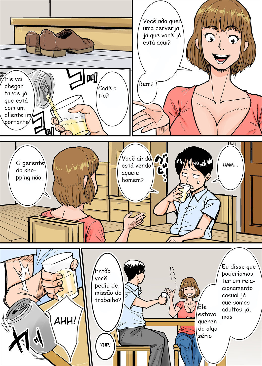 [Nobishiro] Eroi Oba-san [Portuguese-BR] 이미지 번호 8