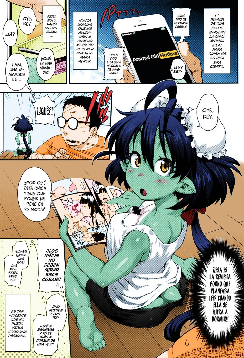 [Jun] Kemonokko Tsuushin ~Kaeruko Anura~ | Animal Girl Hotline ~Anura la Chica Rana~ (COMIC Unreal 2016-08 Vol. 62) [Spanish] [TedKuma] [Decensored] [Colorized] 이미지 번호 3