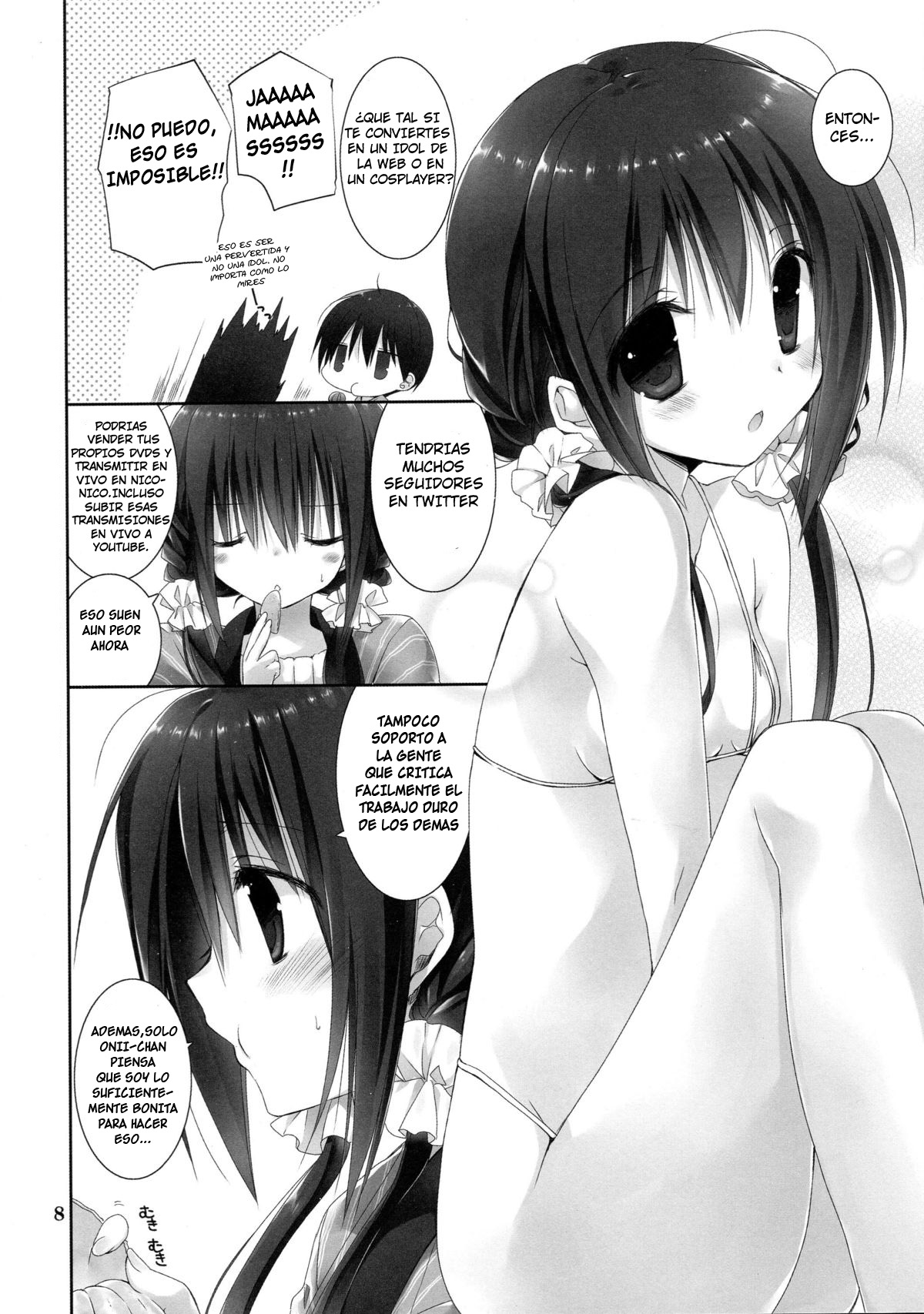 [Takanaedoko (Takanae Kyourin)] Imouto no Otetsudai 6 | La Ayuda de la Hermanita 6 [Español] [Atsu EHEH] image number 6