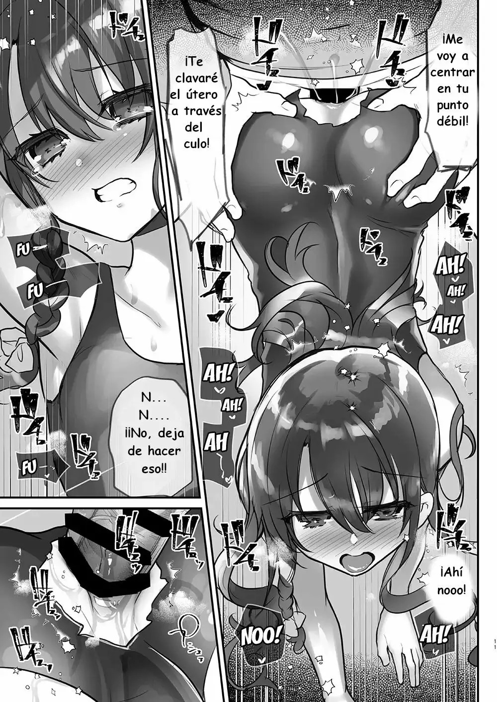 [Shimajiya (Shimaji)] Ayune-chan Choukyou Nisshi Vol. 2.5 -Sukumizu Anal Hen- [Spanish] [HENVAL] [Digital] image number 12