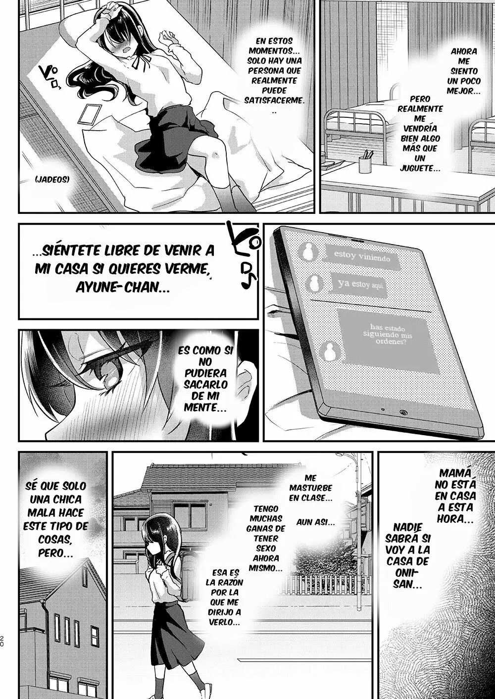 [Shimajiya (Shimaji)] Ayune-chan Choukyou Nisshi Vol. 3 -Gakkou Ecchi Hen- [Spanish] [HENVAL] [Digital] 画像番号 21