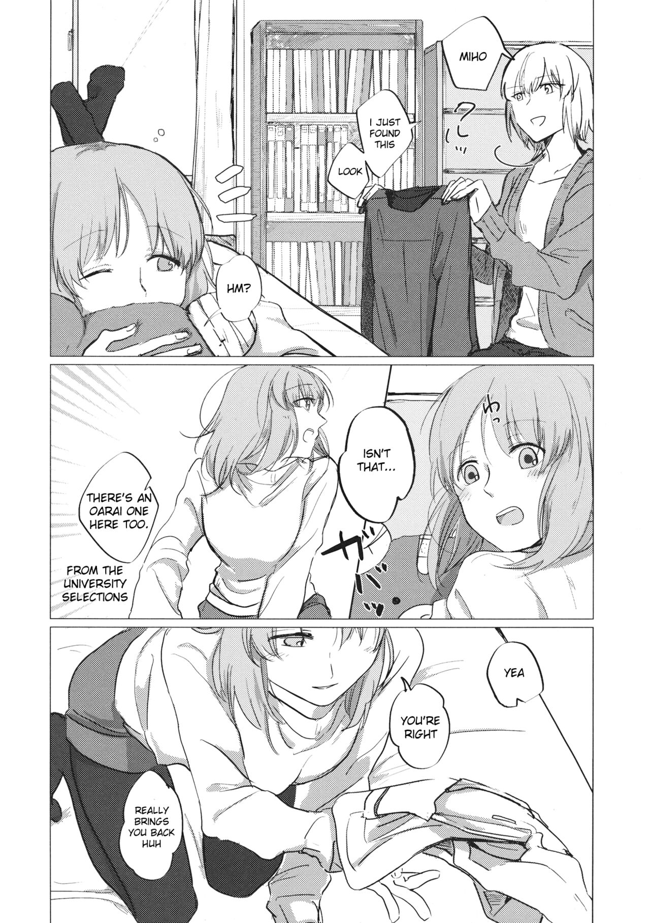(C95) [Nonalcha (Uron)] Ima no Kimi to | With the You From Today (Girls und Panzer) [English] 图片编号 3