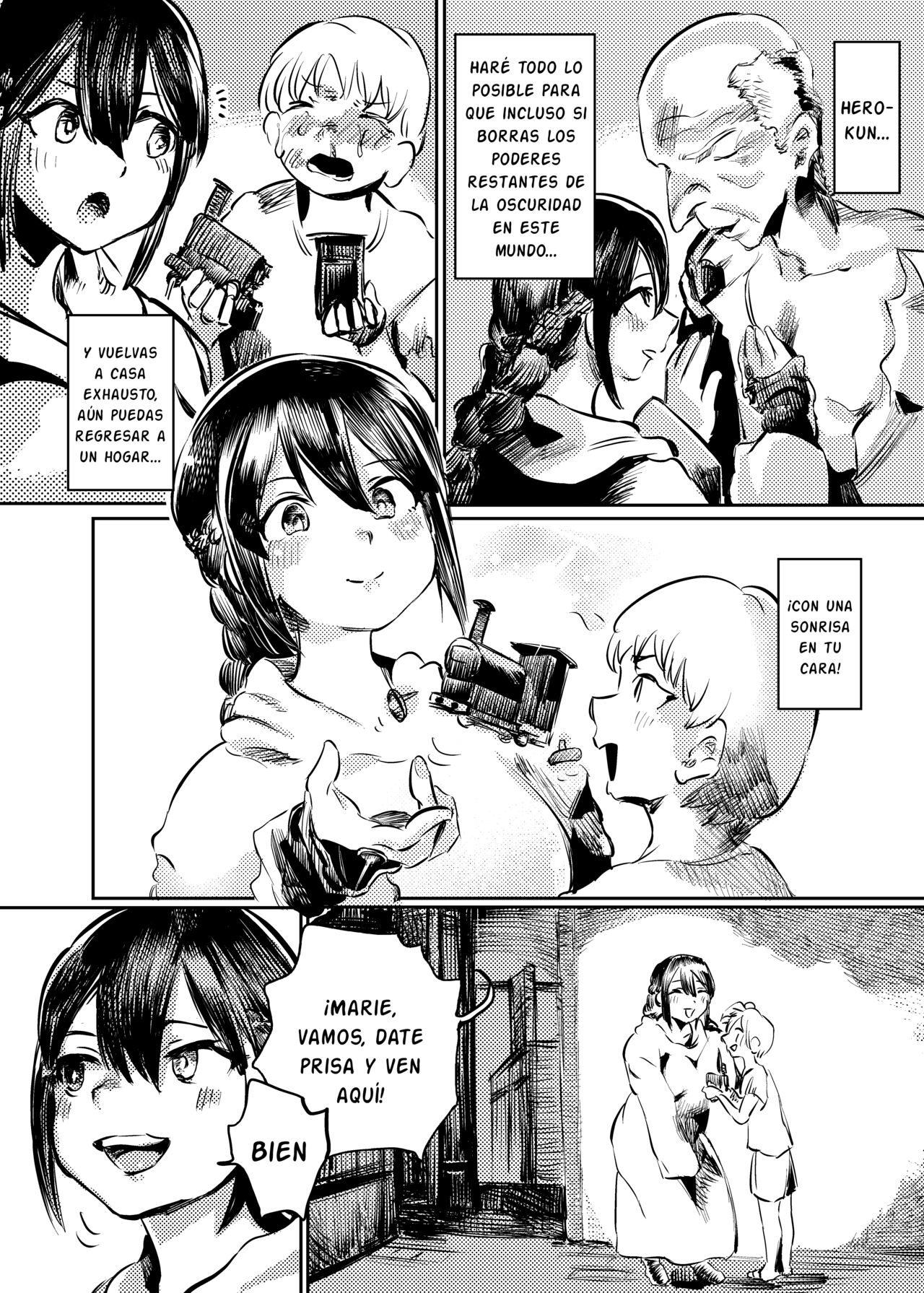 [Kouguti] Marie to, Saimin Netorare Mura. [Spanish] [Ayanokoji el pelao] image number 4