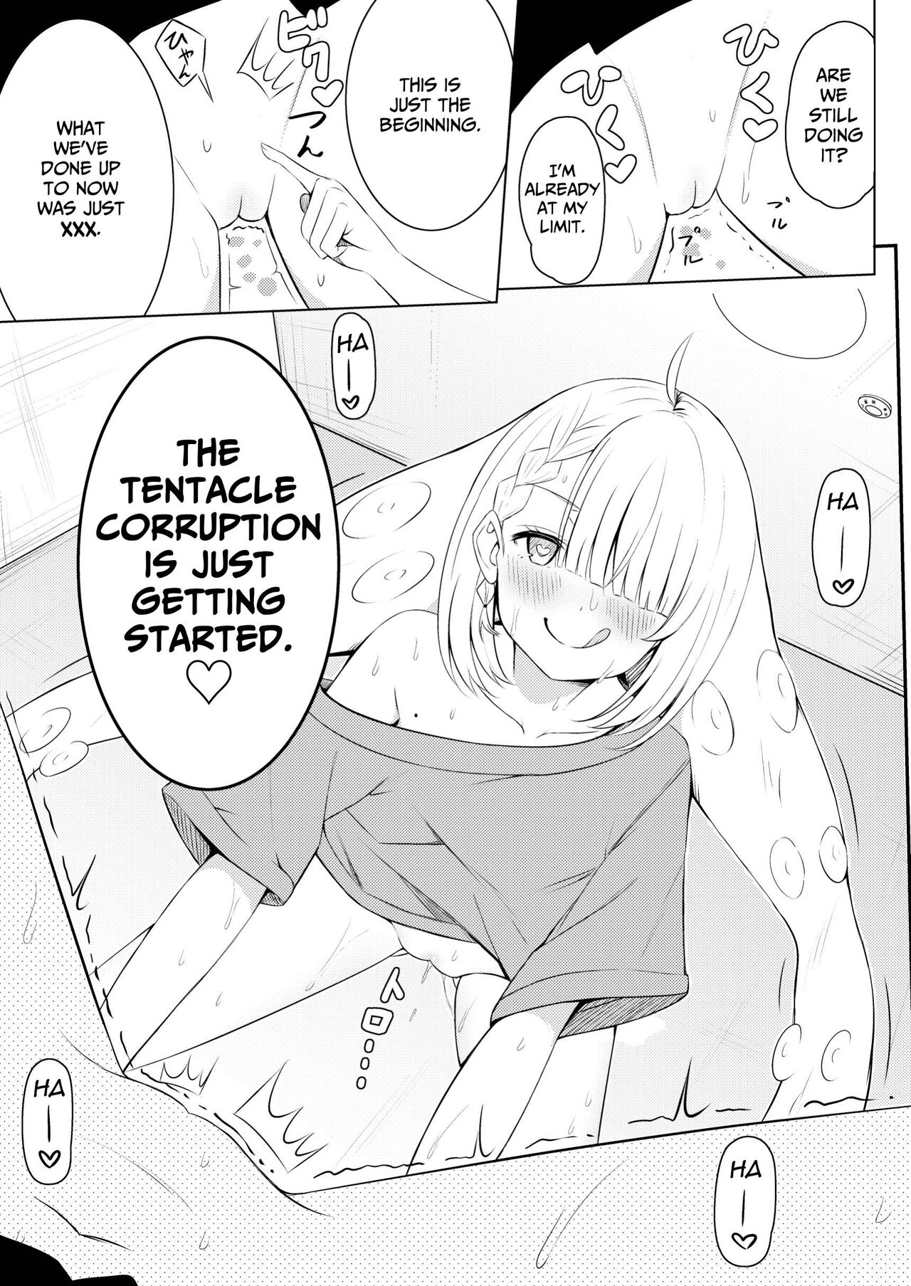 [Sakura Yuu] Syokusyu Syouzyo Hiro I Masi Ta. | I Picked Up A Tentacle Girl. [English] [BlinkT] image number 16