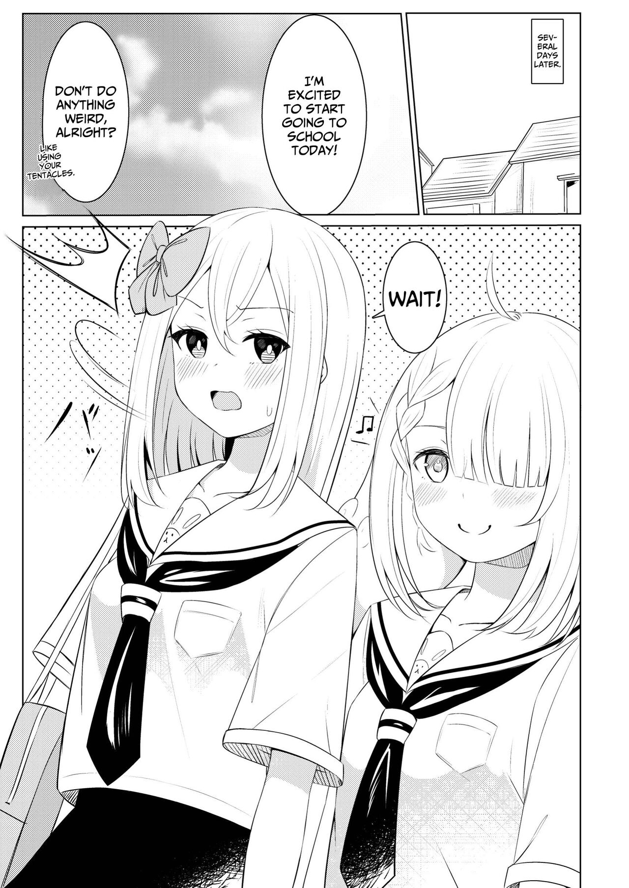 [Sakura Yuu] Syokusyu Syouzyo Hiro I Masi Ta. | I Picked Up A Tentacle Girl. [English] [BlinkT] image number 28
