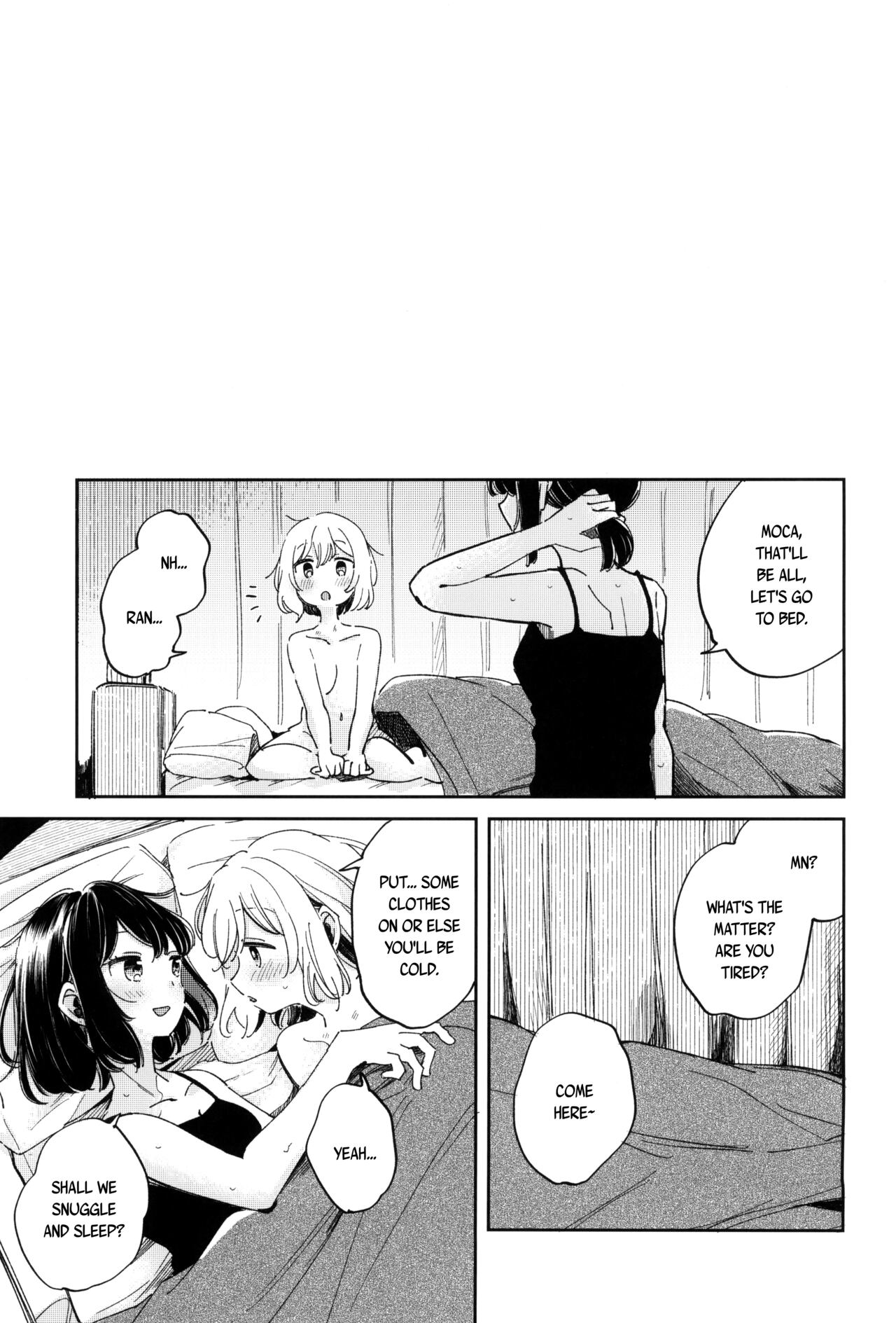 (C101) [Zawameki Jambo (Zawameki)] Yokubari na Atashi-tachi (BanG Dream!) [English] [WindyFall Scanlations] numero di immagine  5