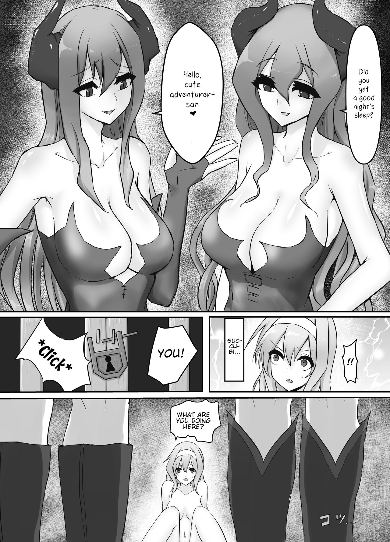 [Intondou (Stealth Moko)] Jingai Lez Rape ~Succubus Hen~ [English] {Ogodei-Khan} 이미지 번호 9