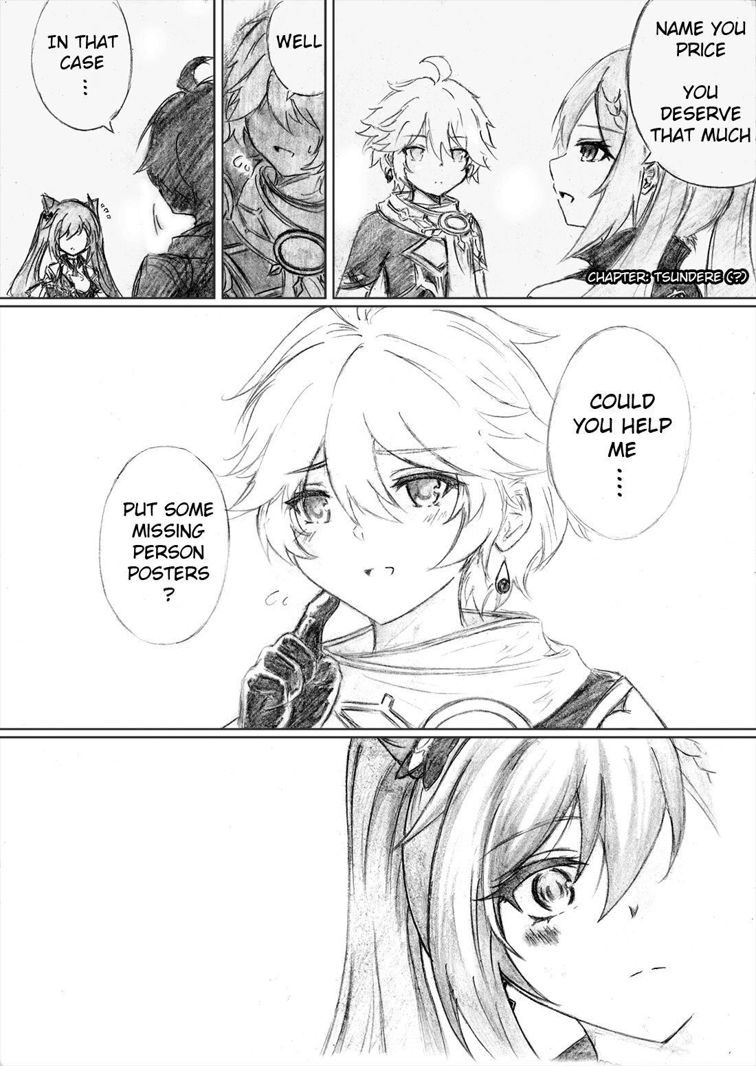 KuroCrimson Genshin Impact Manga Vol 1 图片编号 1