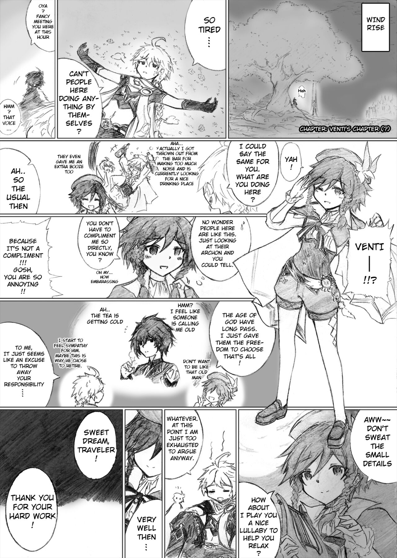 KuroCrimson Genshin Impact Manga Vol 1 图片编号 14