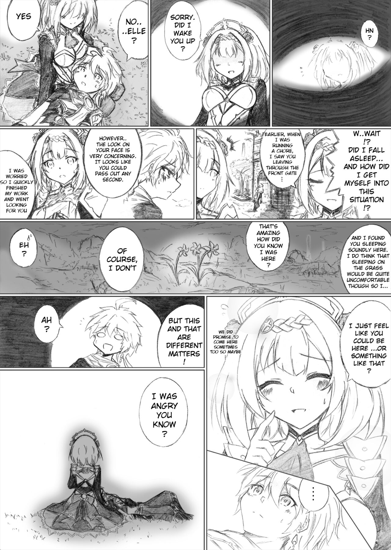 KuroCrimson Genshin Impact Manga Vol 1 图片编号 15