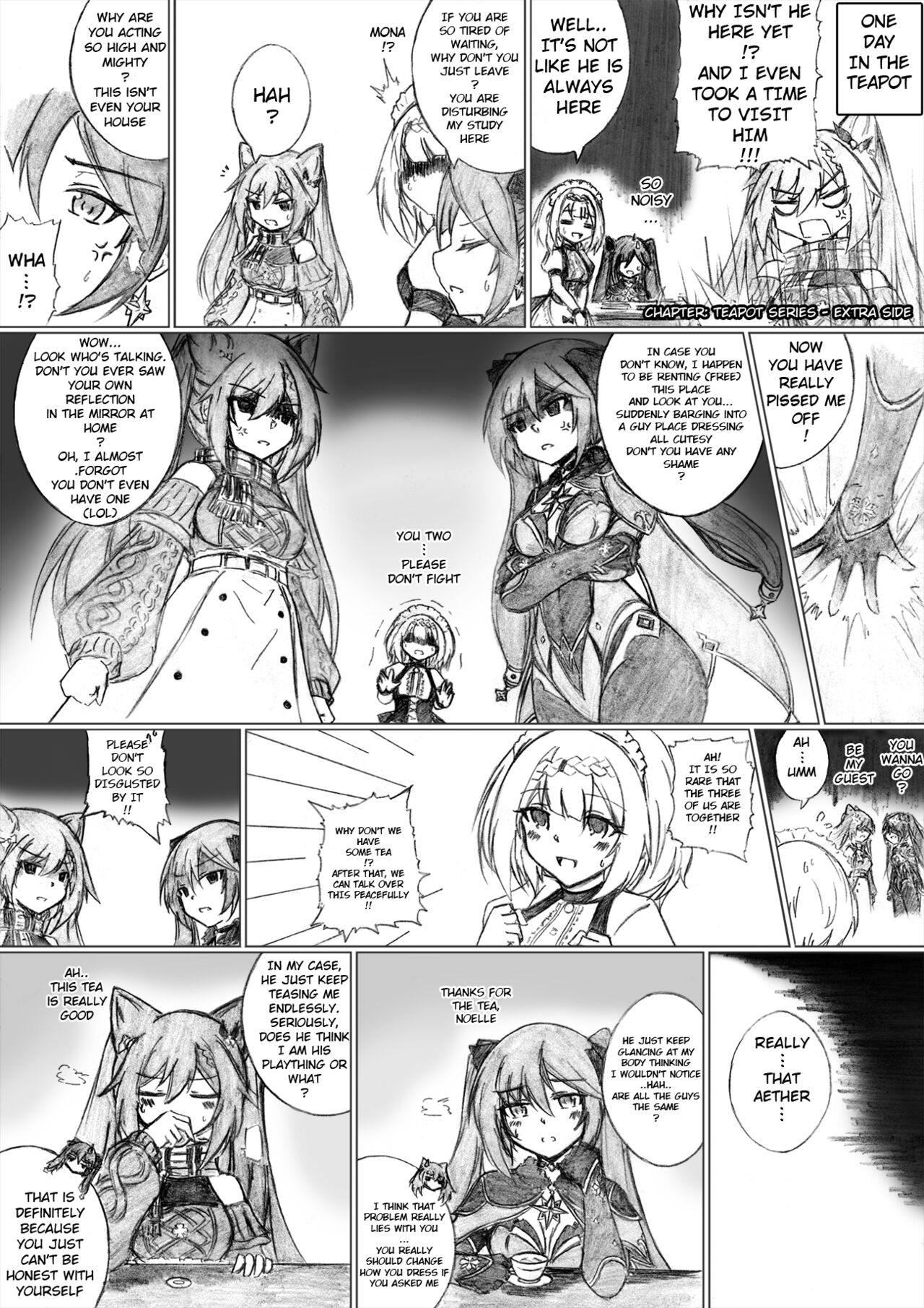 KuroCrimson Genshin Impact Manga Vol 1 图片编号 32