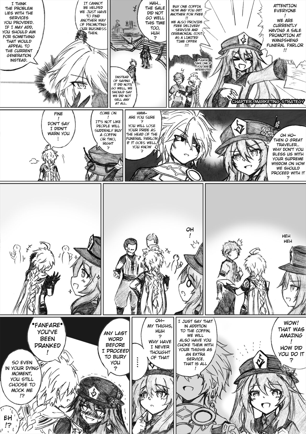 KuroCrimson Genshin Impact Manga Vol 2 numero di immagine  1