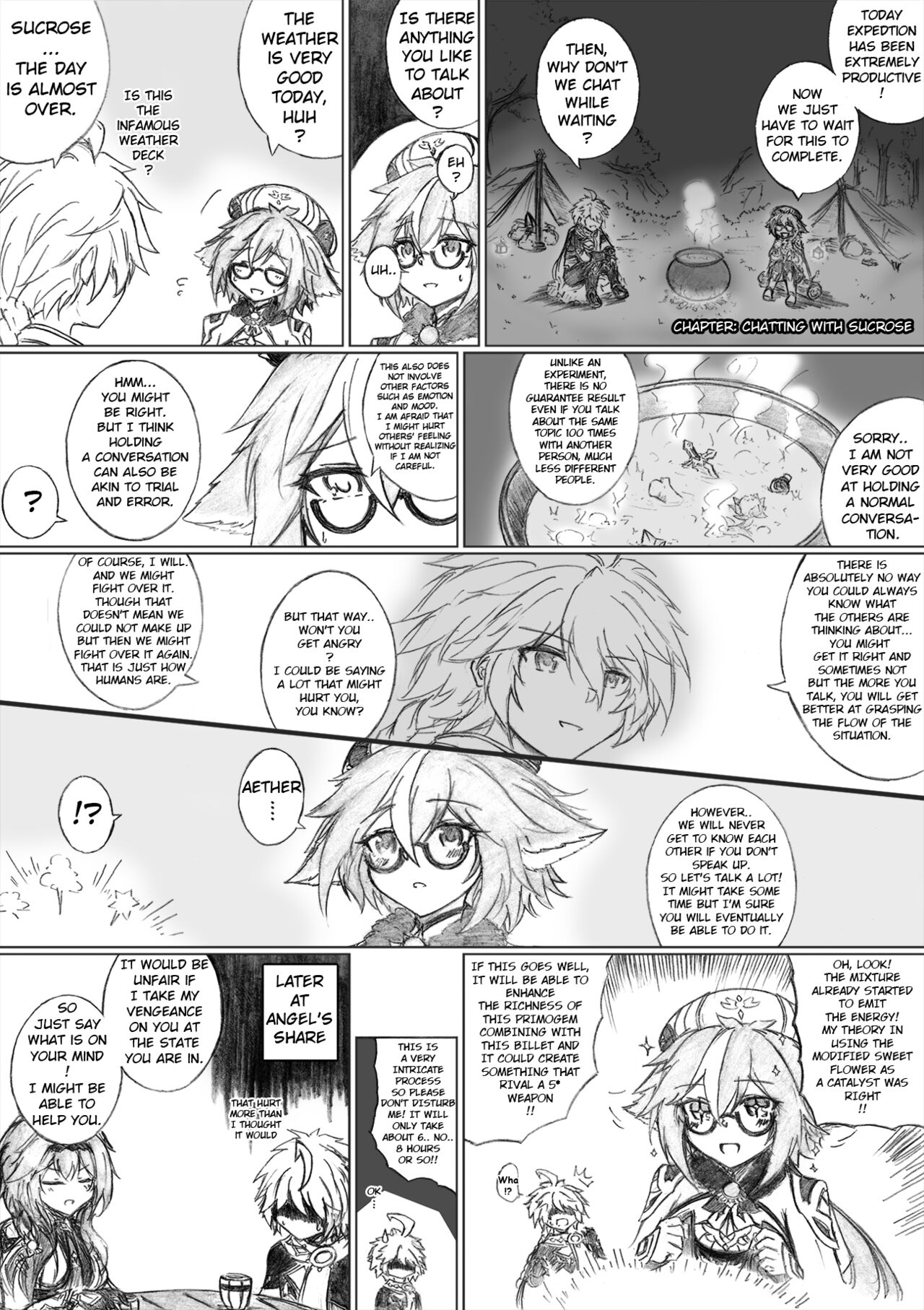 KuroCrimson Genshin Impact Manga Vol 2 numero di immagine  2