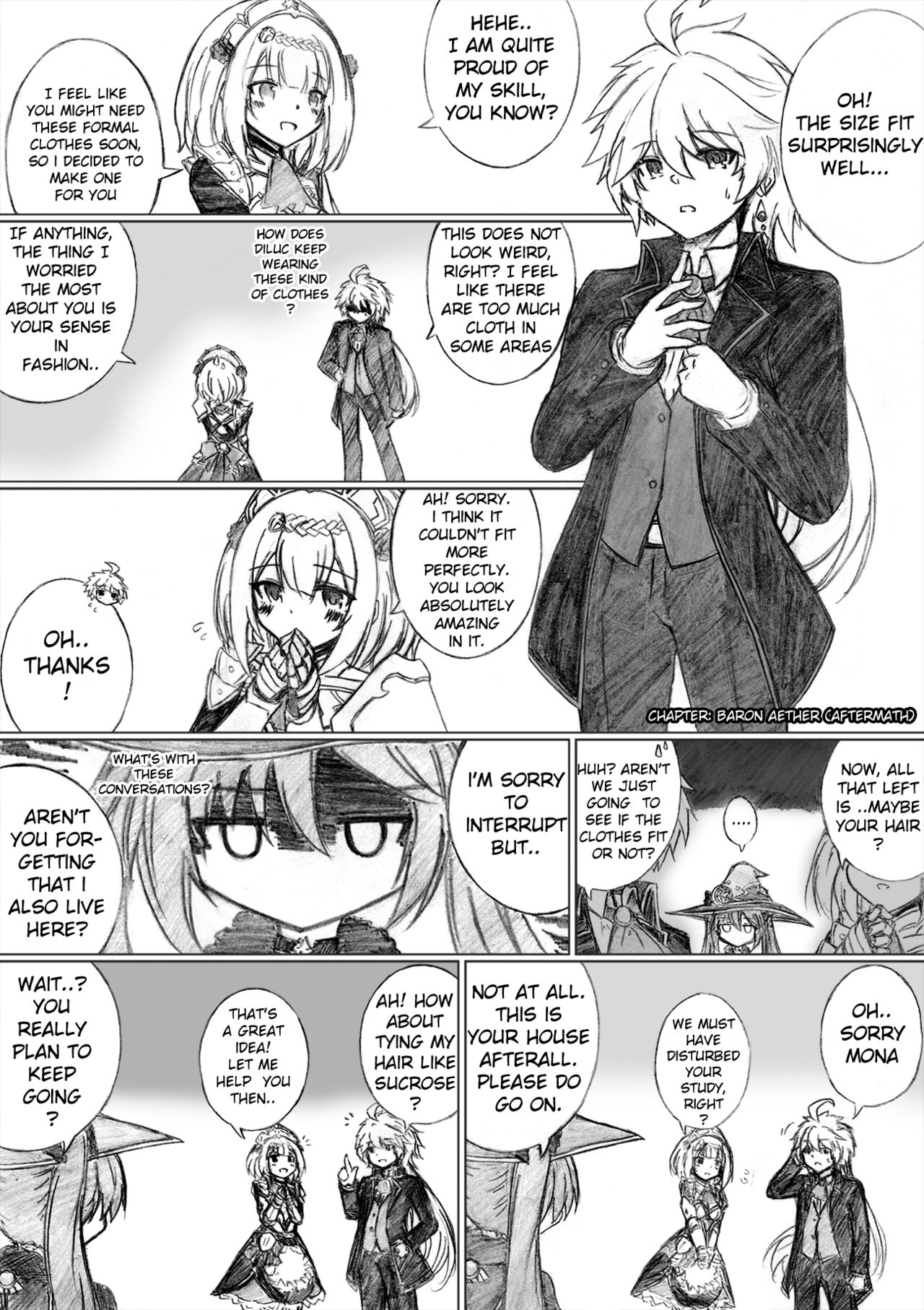 KuroCrimson Genshin Impact Manga Vol 2 numero di immagine  7