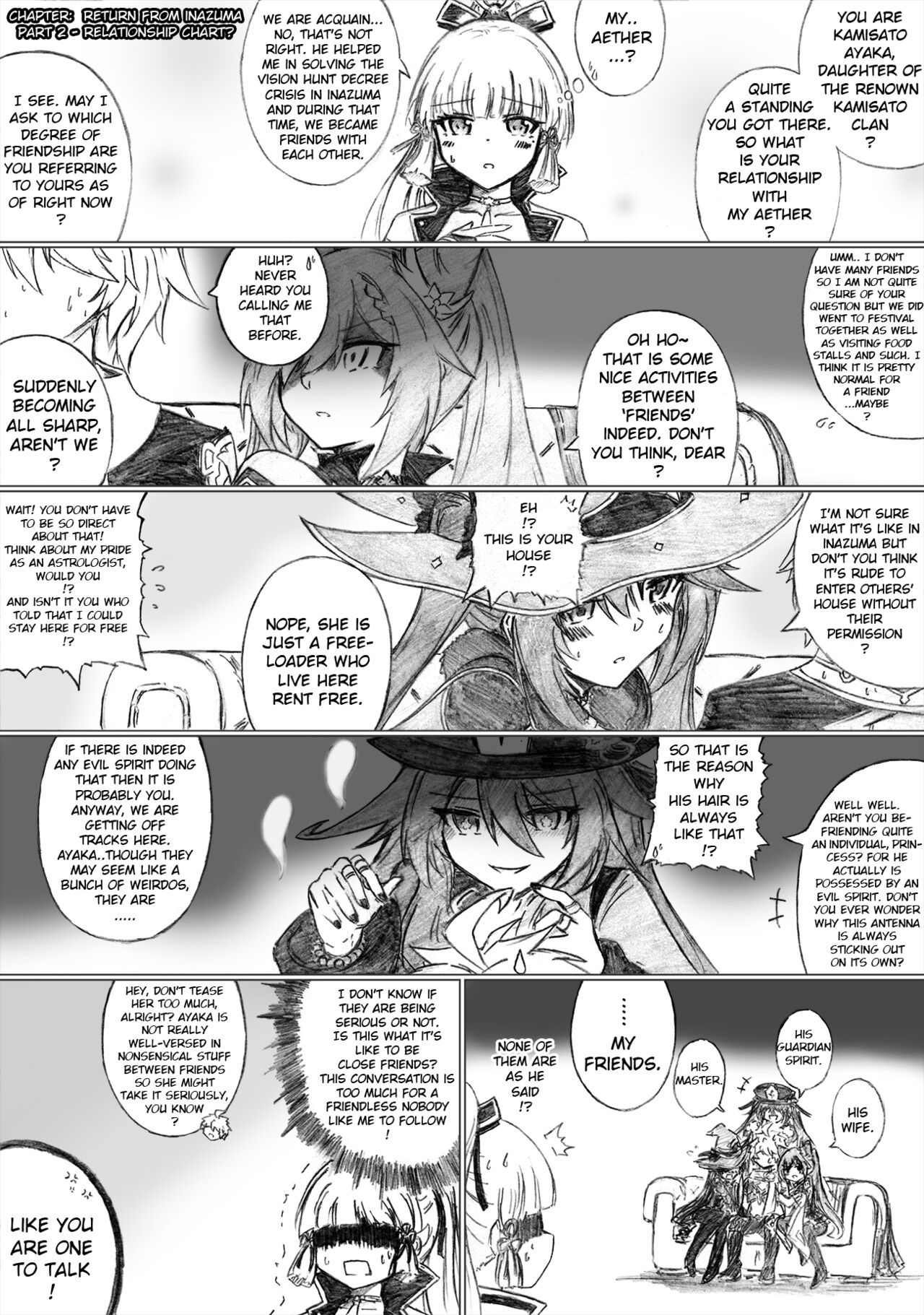 KuroCrimson Genshin Impact Manga Vol 2 numero di immagine  20