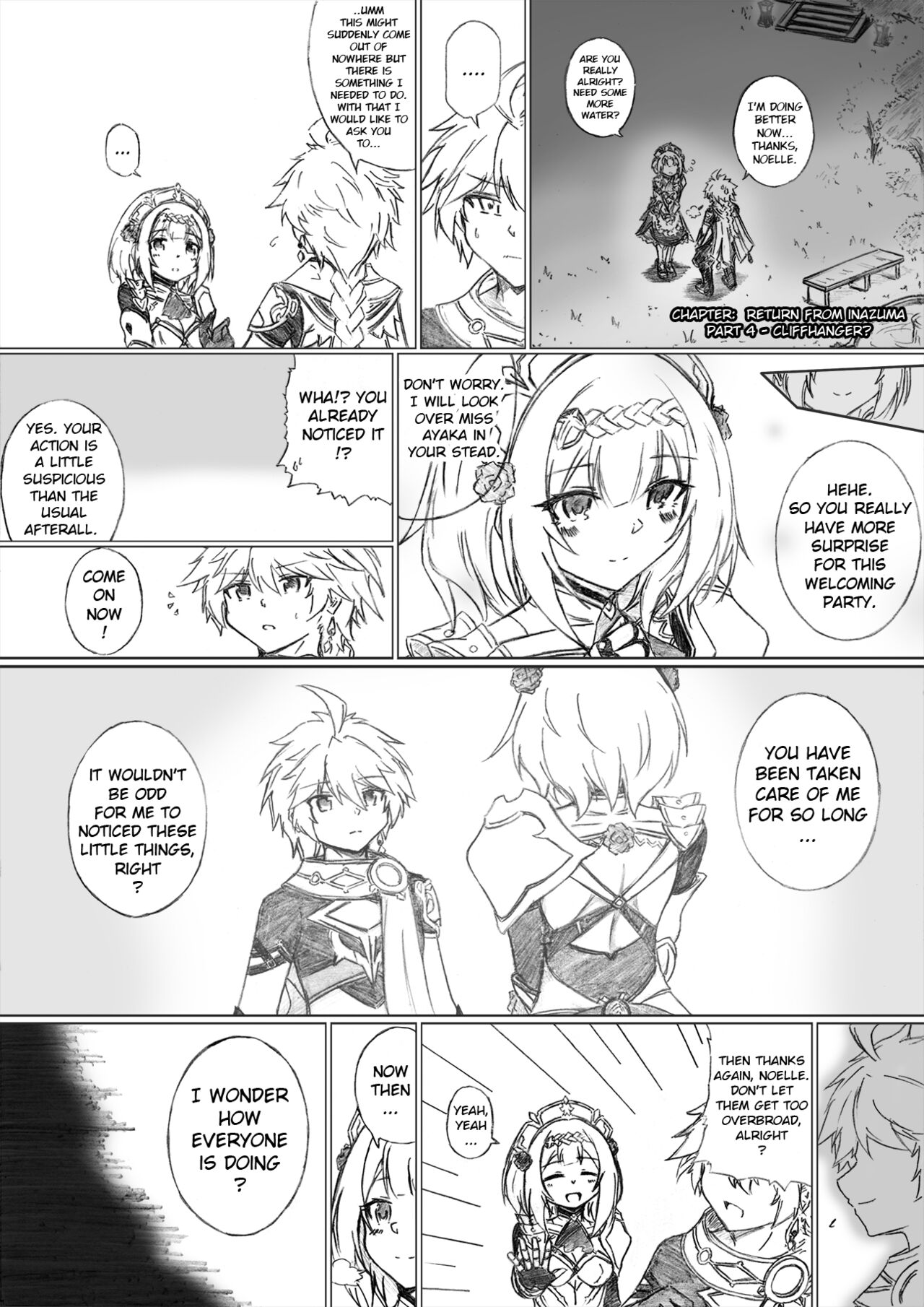 KuroCrimson Genshin Impact Manga Vol 2 numero di immagine  24