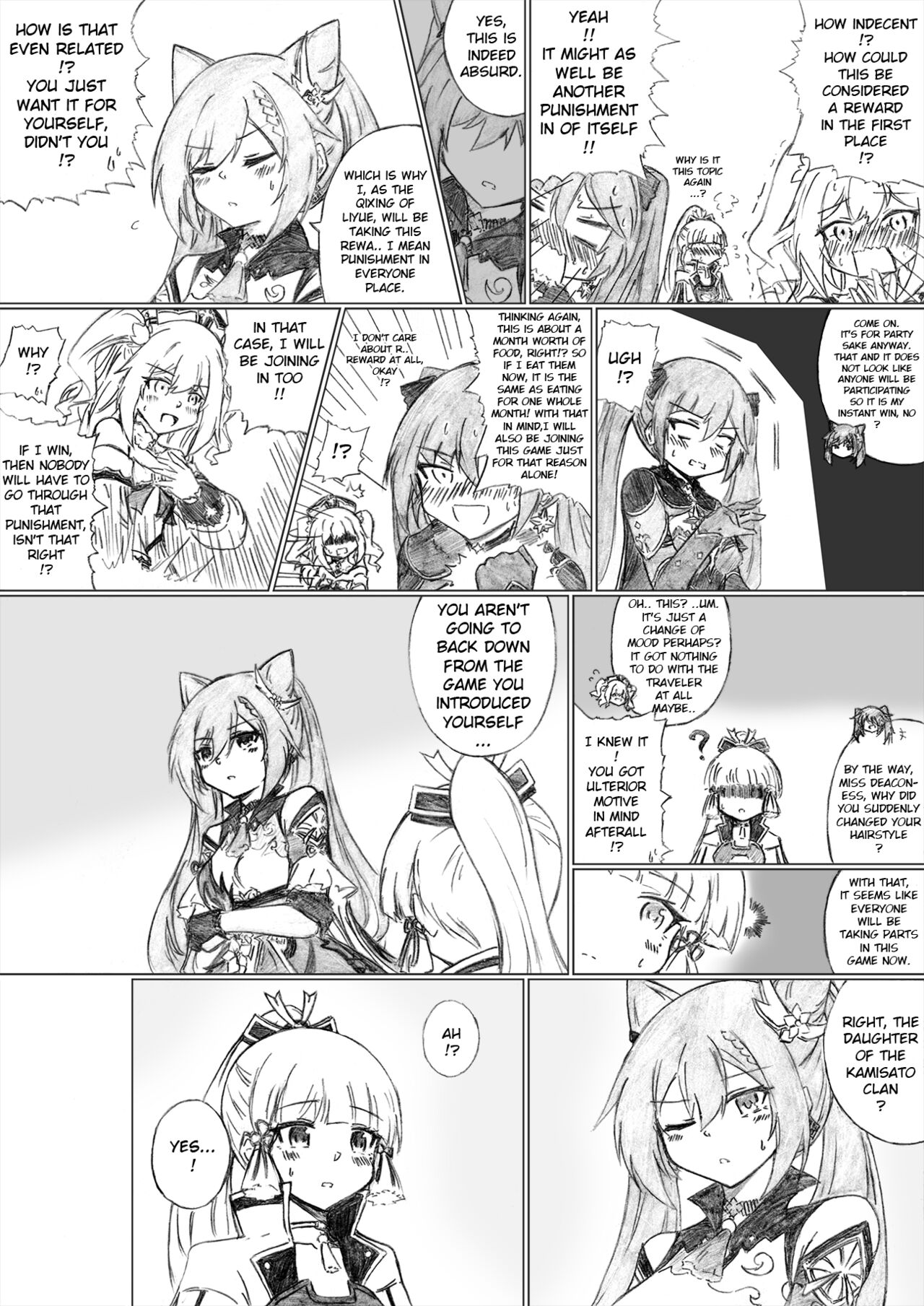 KuroCrimson Genshin Impact Manga Vol 2 numero di immagine  26