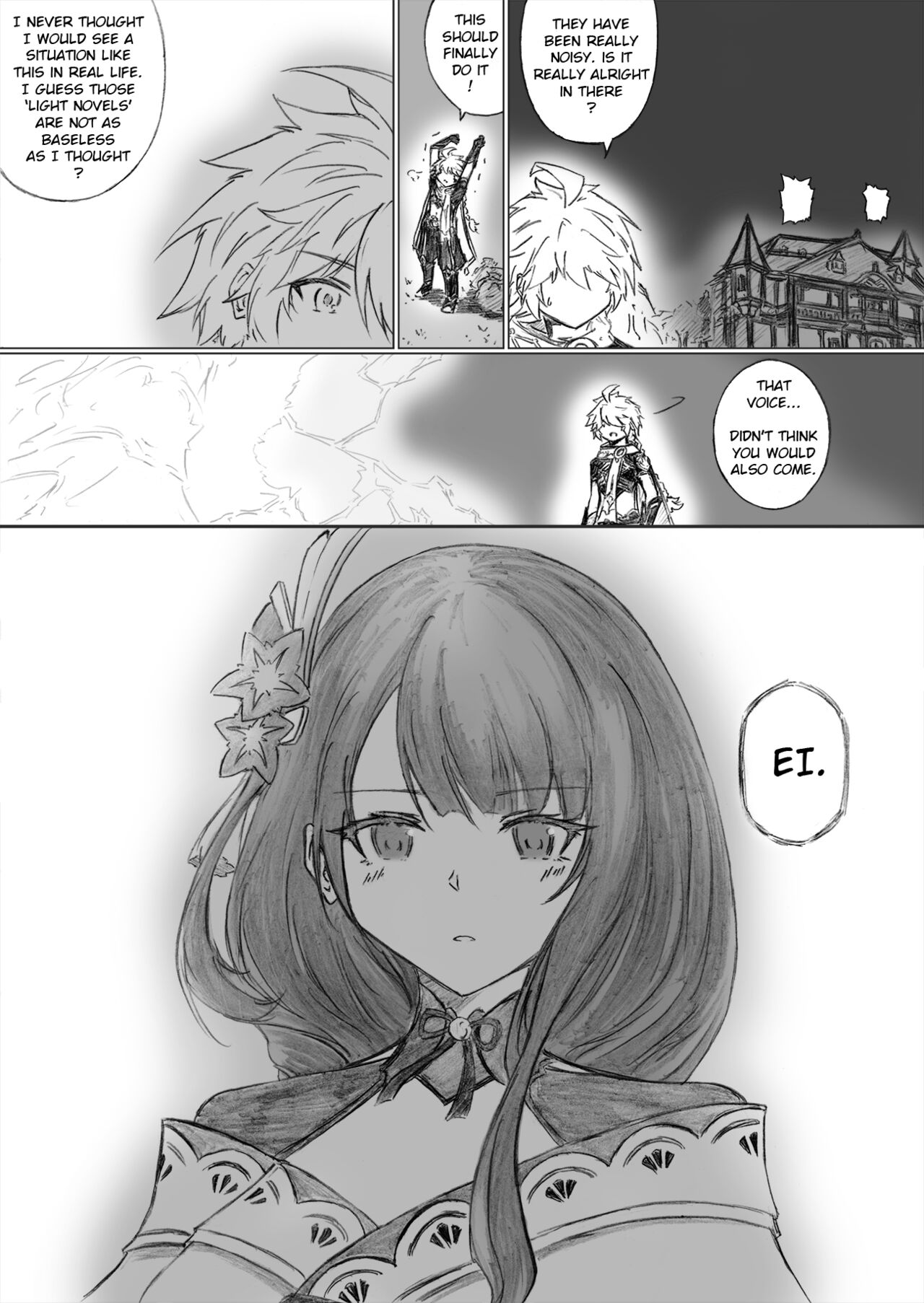 KuroCrimson Genshin Impact Manga Vol 2 numero di immagine  27