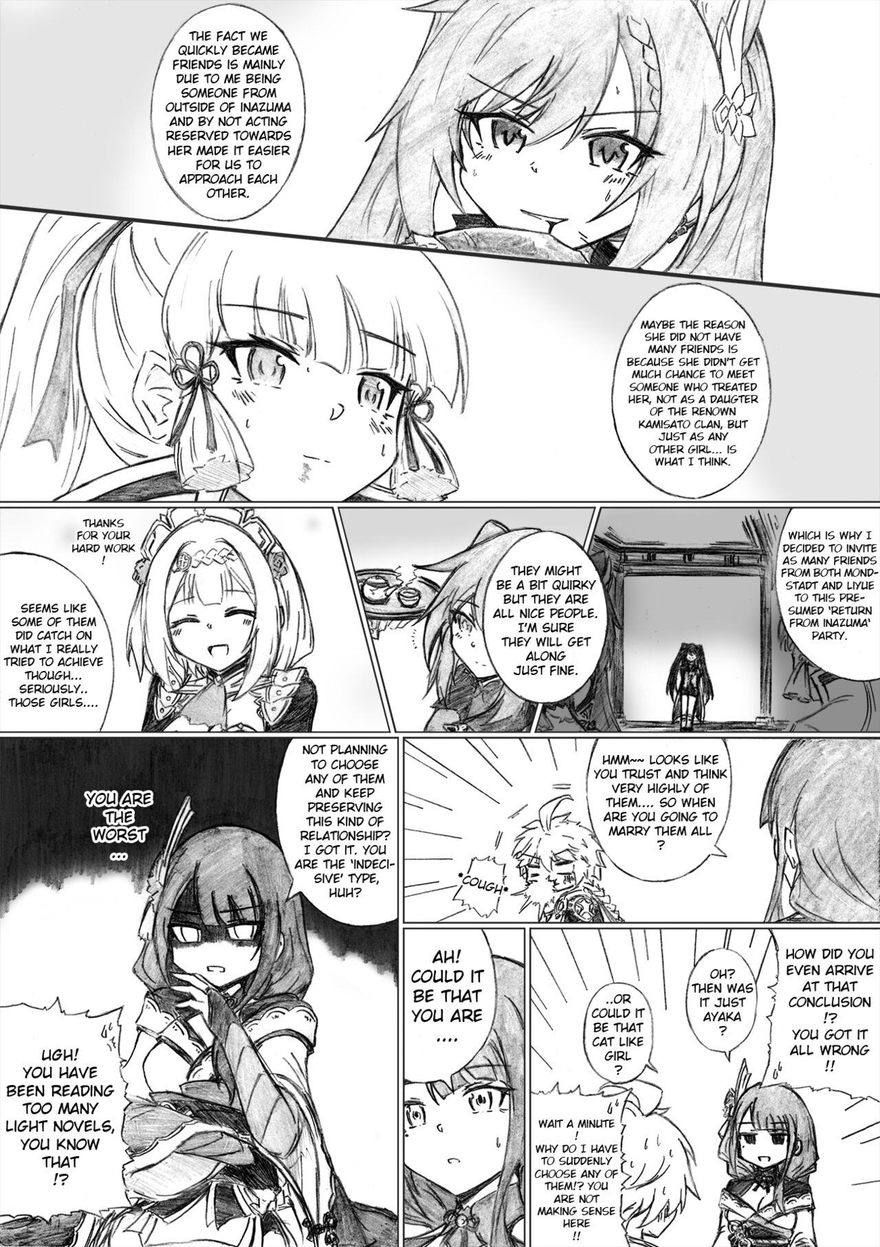 KuroCrimson Genshin Impact Manga Vol 2 numero di immagine  29