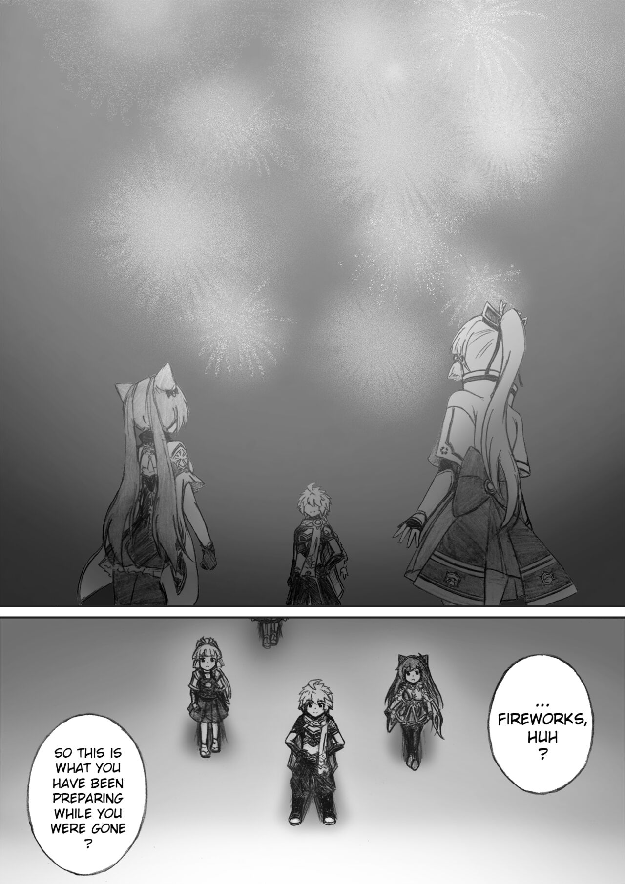 KuroCrimson Genshin Impact Manga Vol 2 numero di immagine  33