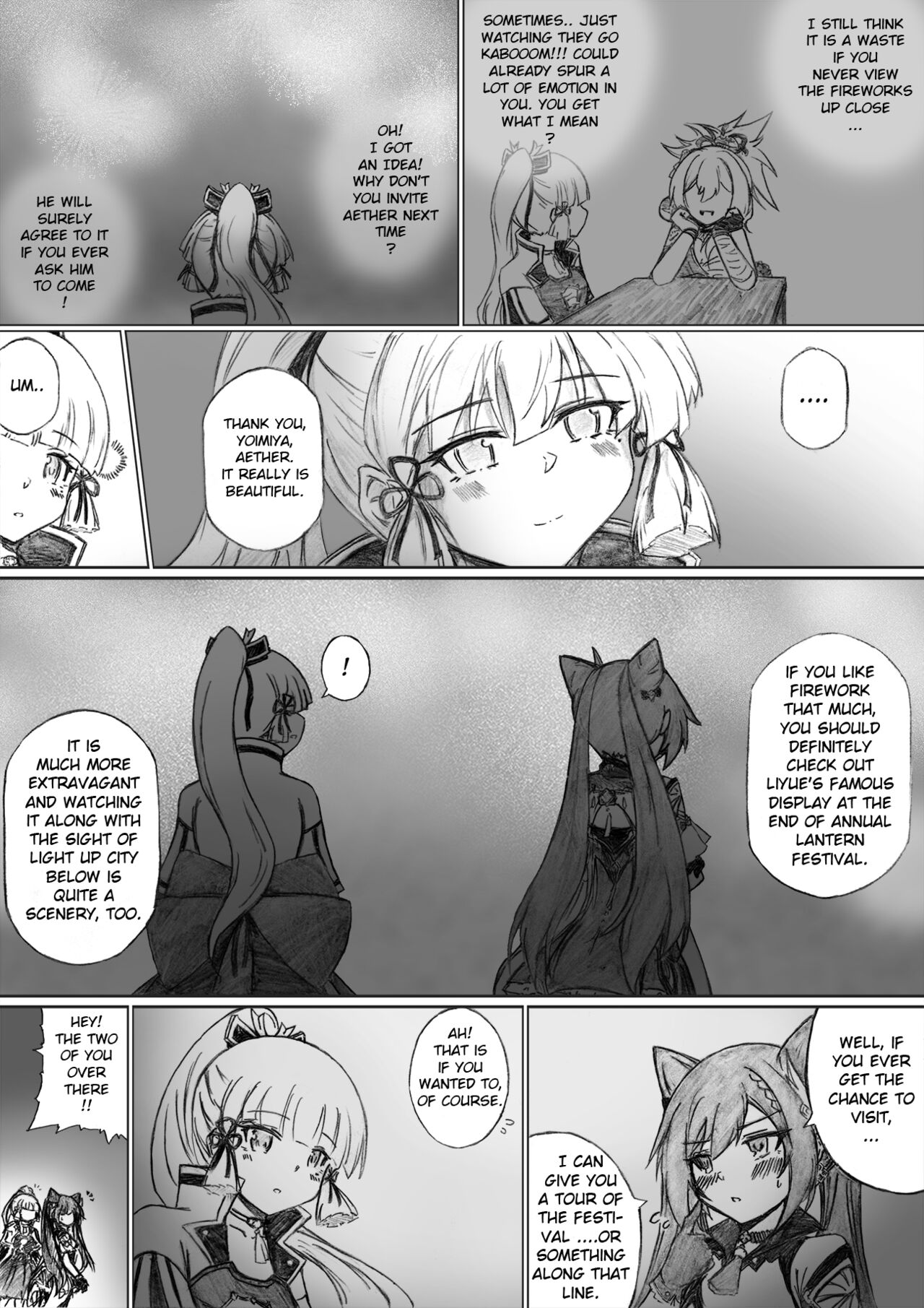 KuroCrimson Genshin Impact Manga Vol 2 numero di immagine  35