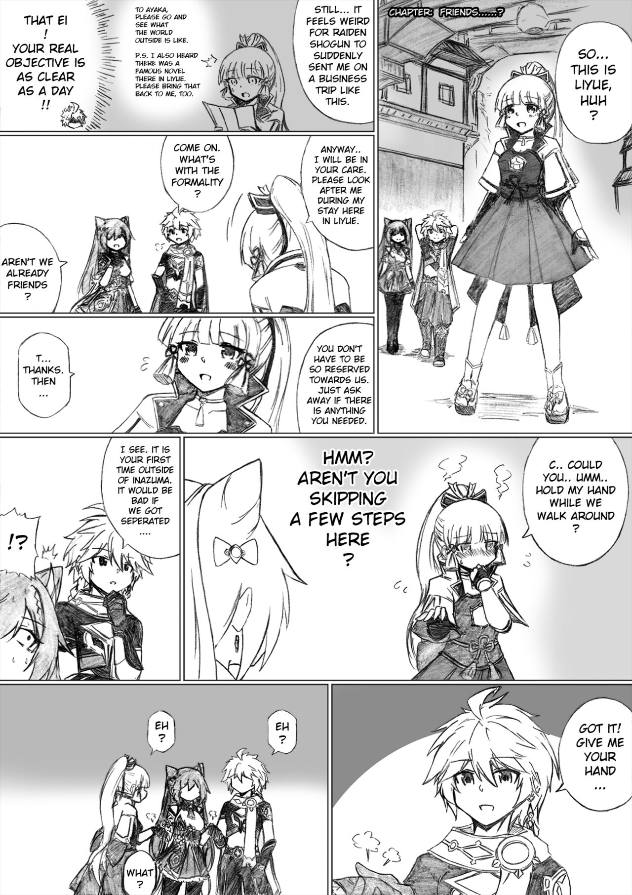 KuroCrimson Genshin Impact Manga Vol 3 numero di immagine  3