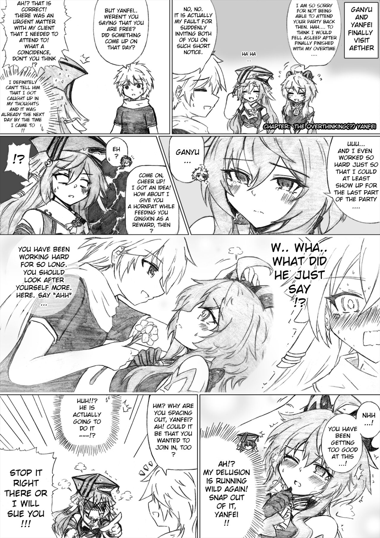 KuroCrimson Genshin Impact Manga Vol 3 numero di immagine  4