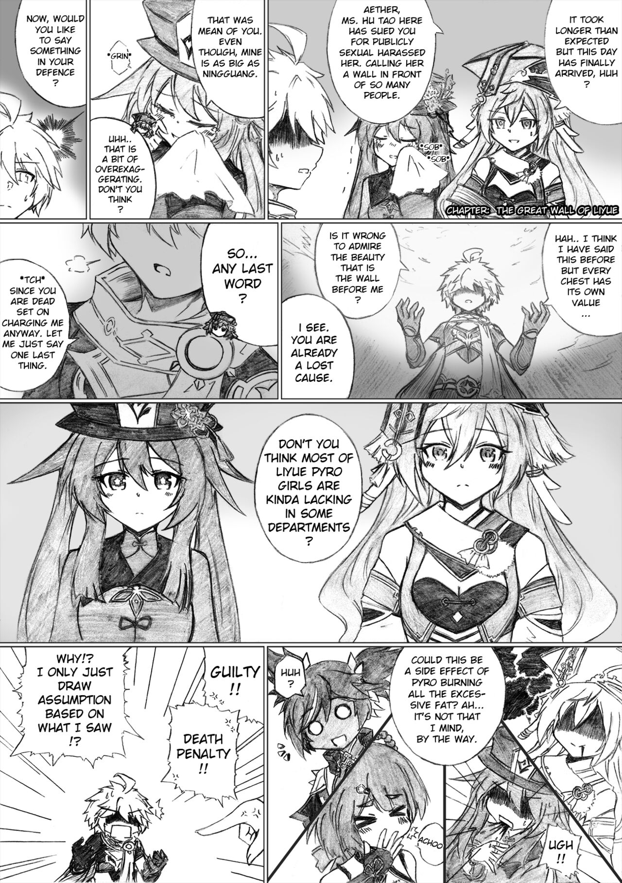 KuroCrimson Genshin Impact Manga Vol 3 numero di immagine  7