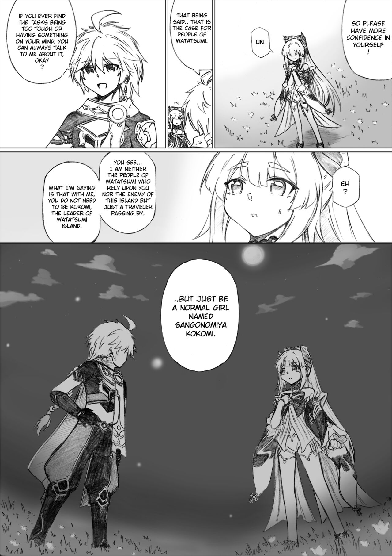 KuroCrimson Genshin Impact Manga Vol 3 numero di immagine  15