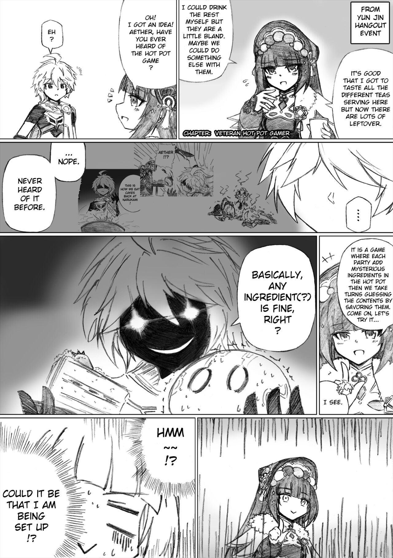 KuroCrimson Genshin Impact Manga Vol 3 numero di immagine  24