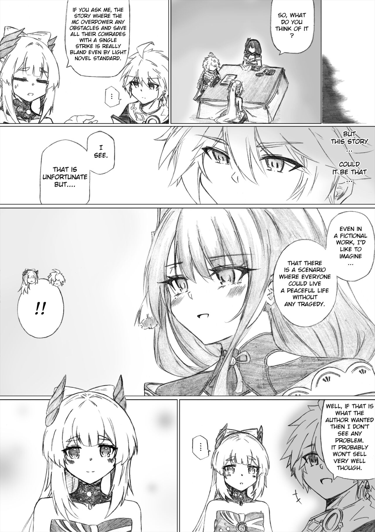 KuroCrimson Genshin Impact Manga Vol 3 numero di immagine  28