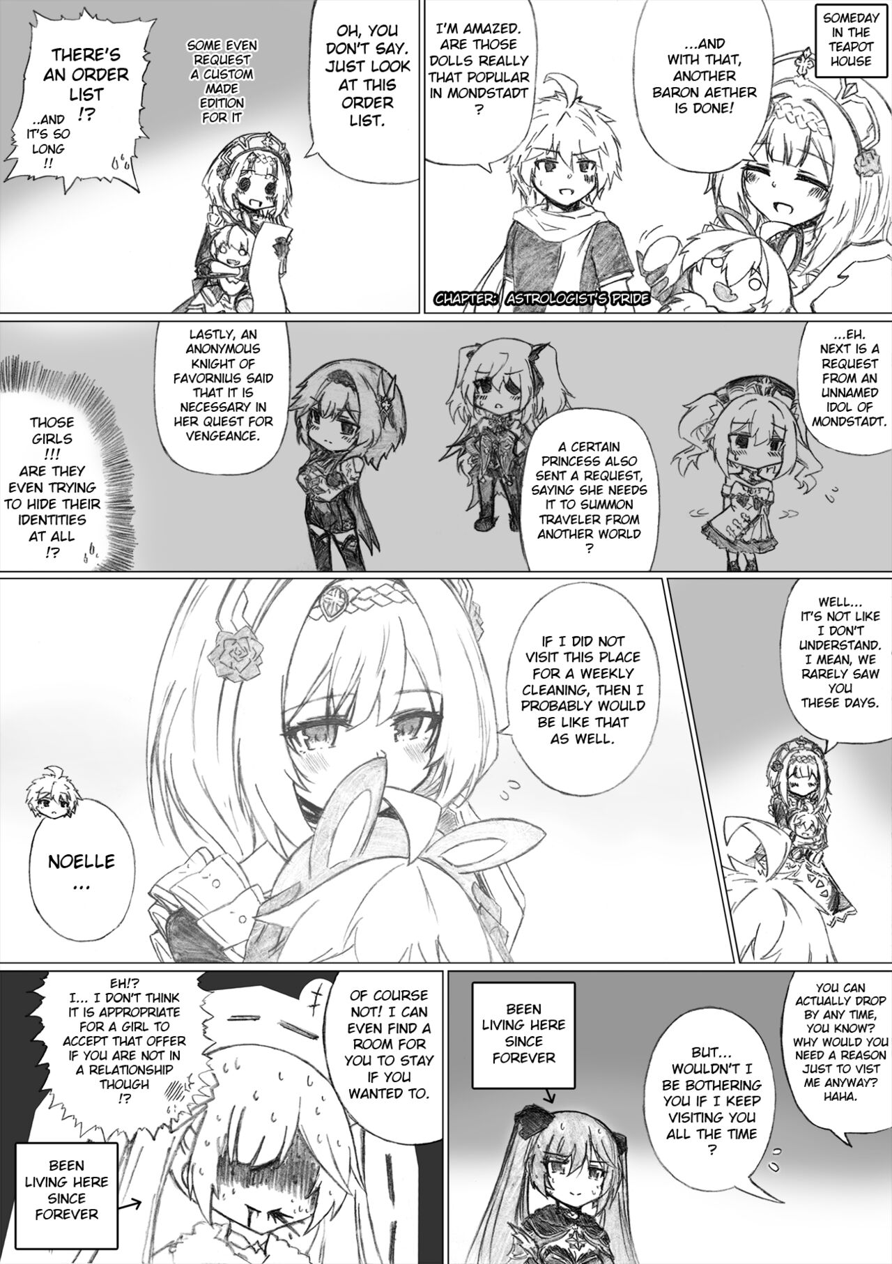 KuroCrimson Genshin Impact Manga Vol 3 numero di immagine  29